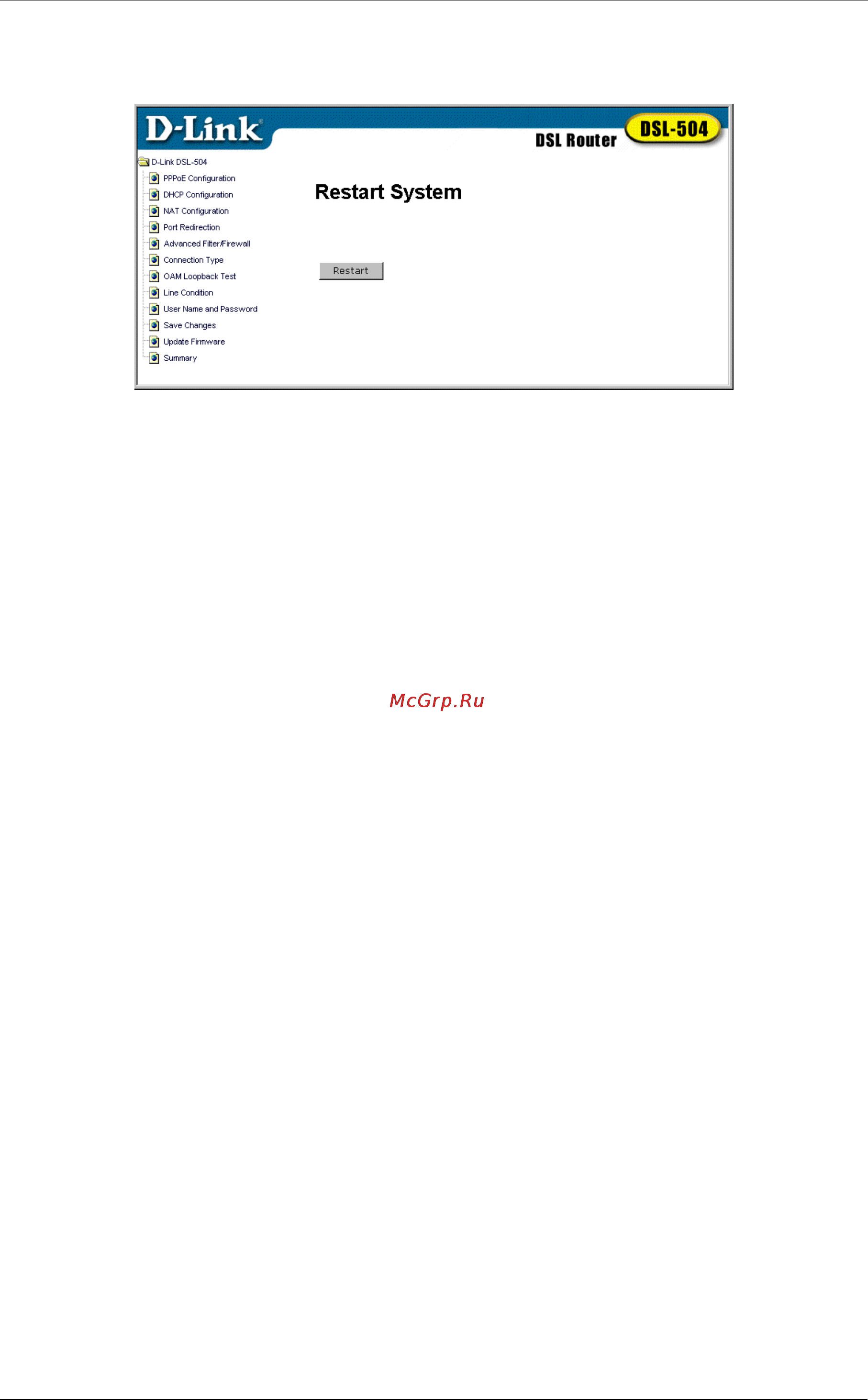 D-Link DSL-504 [33/72] Connect to wan