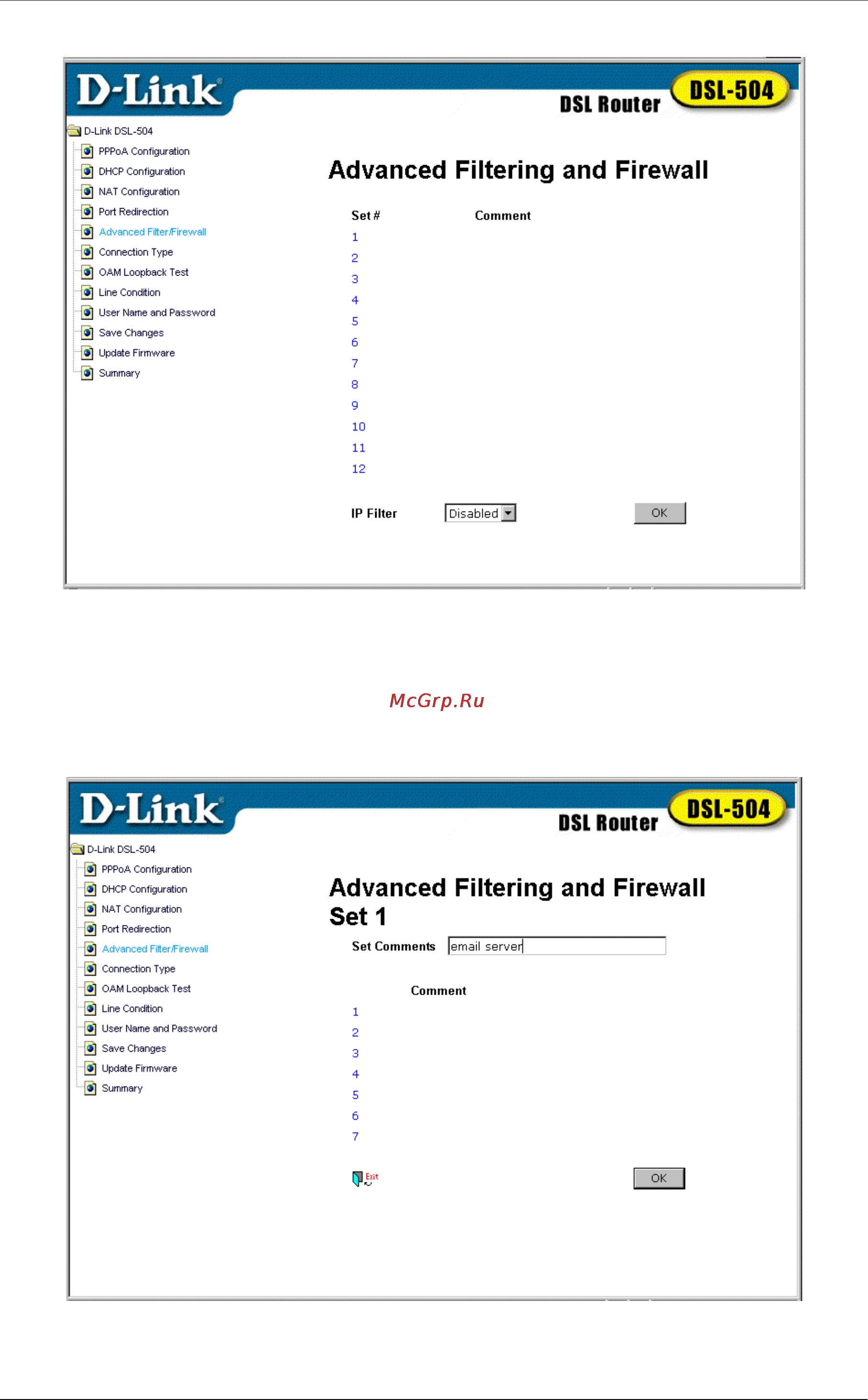 D-Link DSL-504 Инструкция по эксплуатации онлайн [48/72] 16184