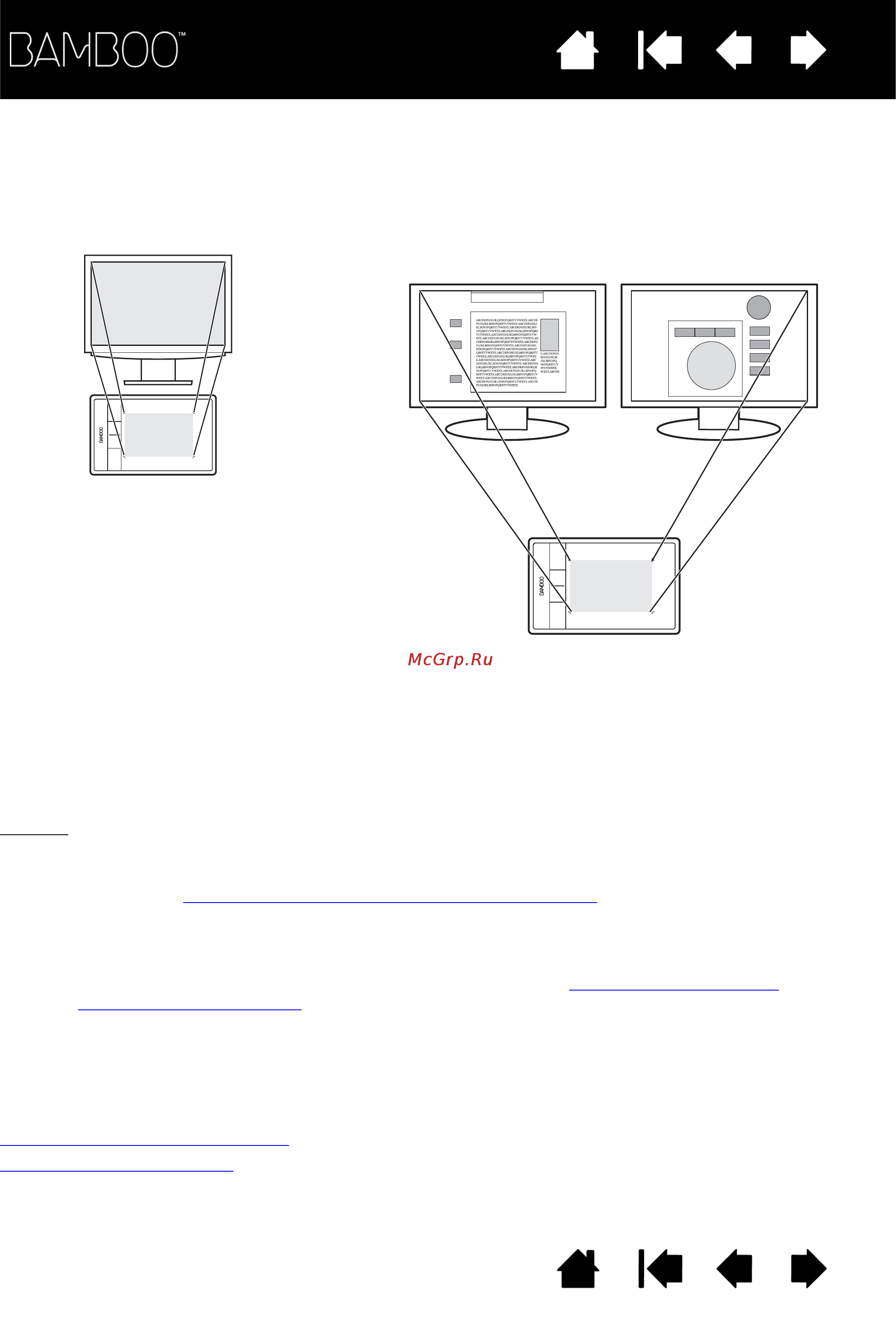 Wacom BAMBOO PEN&TOUCH [15/95] Работа с несколькими мониторами