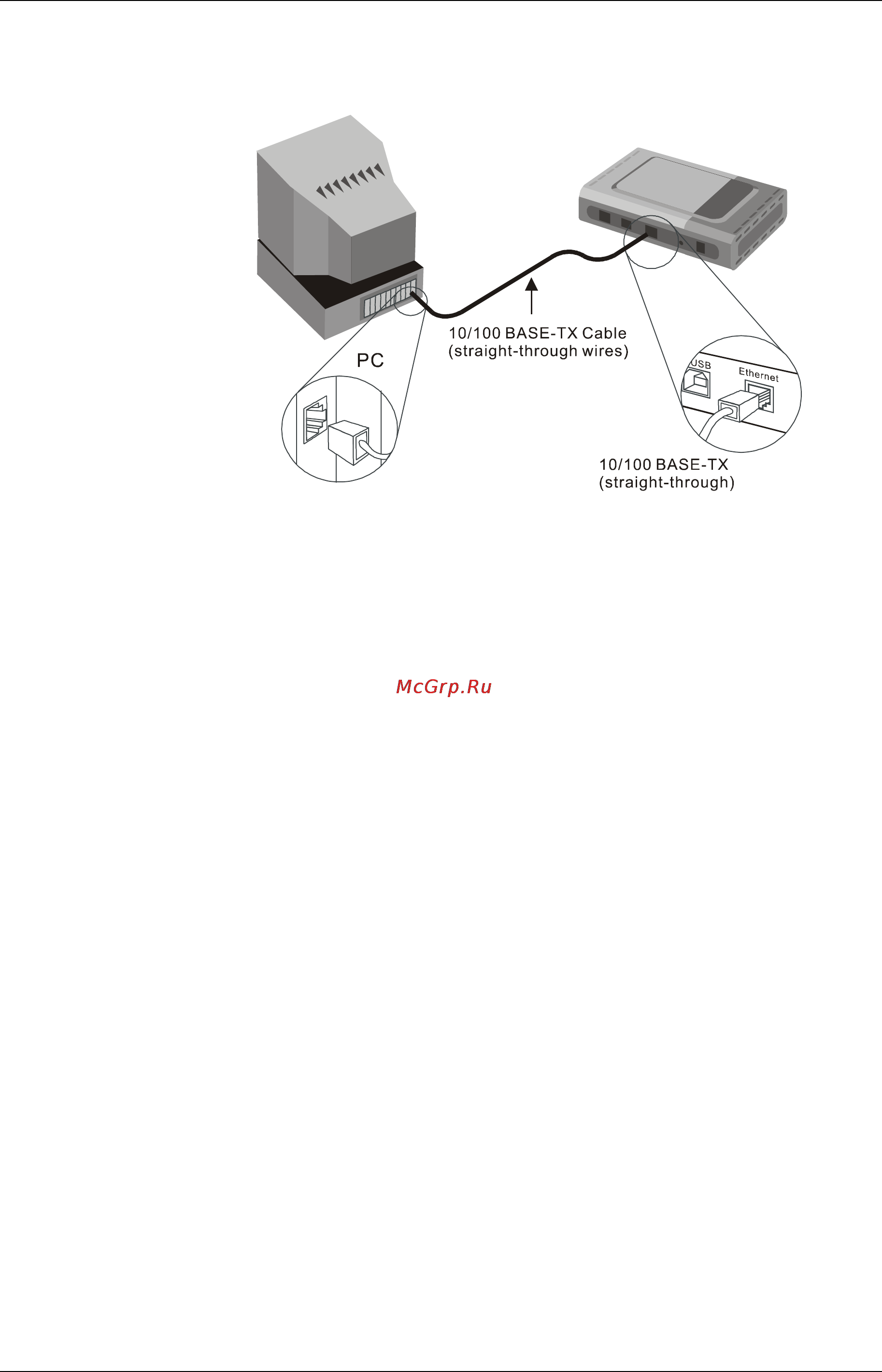 D-Link DSL-562T [22/89] Computer to router connection