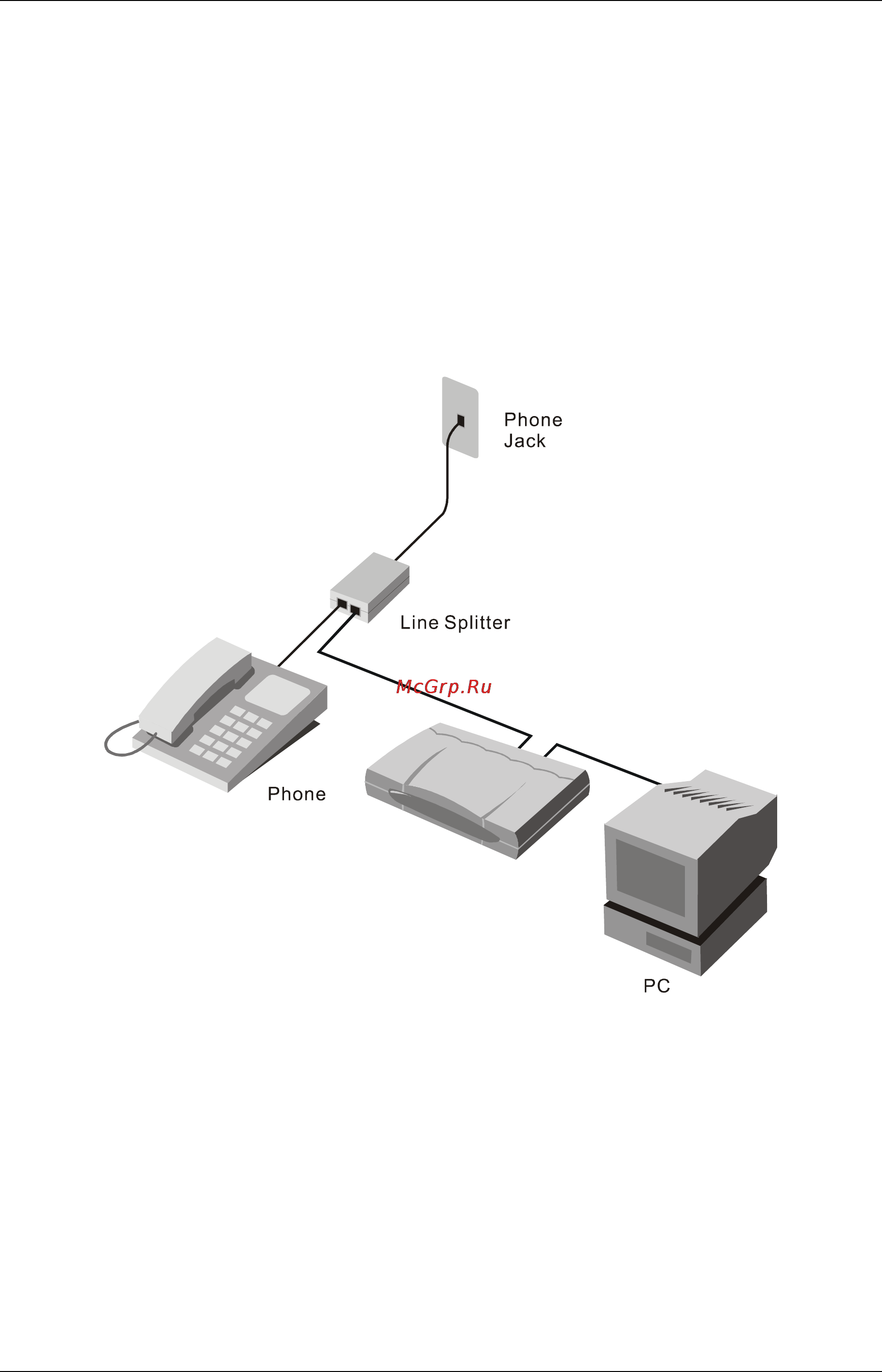 D-Link DSL-562T [83/89] Line splitter