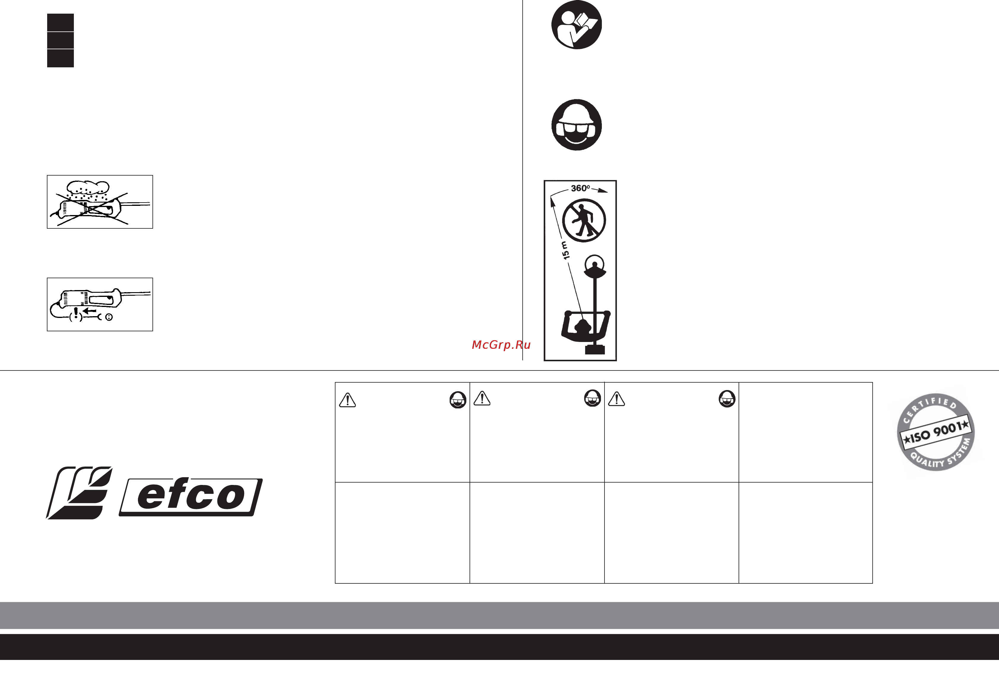 Efco 8130 [16/16] Normal ﬁartlarda bu motorun kullanimi sirasinda kullanici günlük