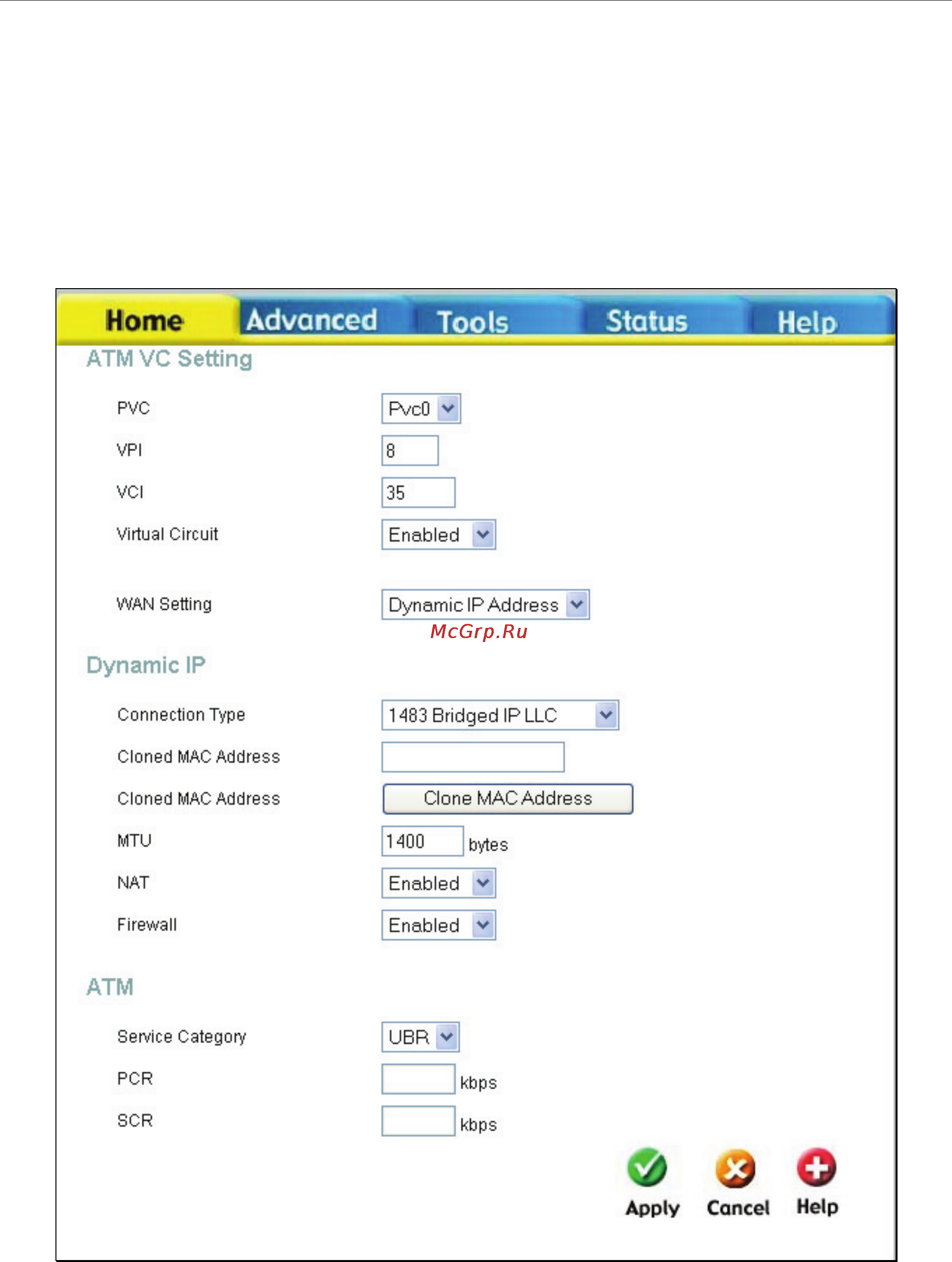 D-Link DSL-584T [34/101] Dynamic ip address