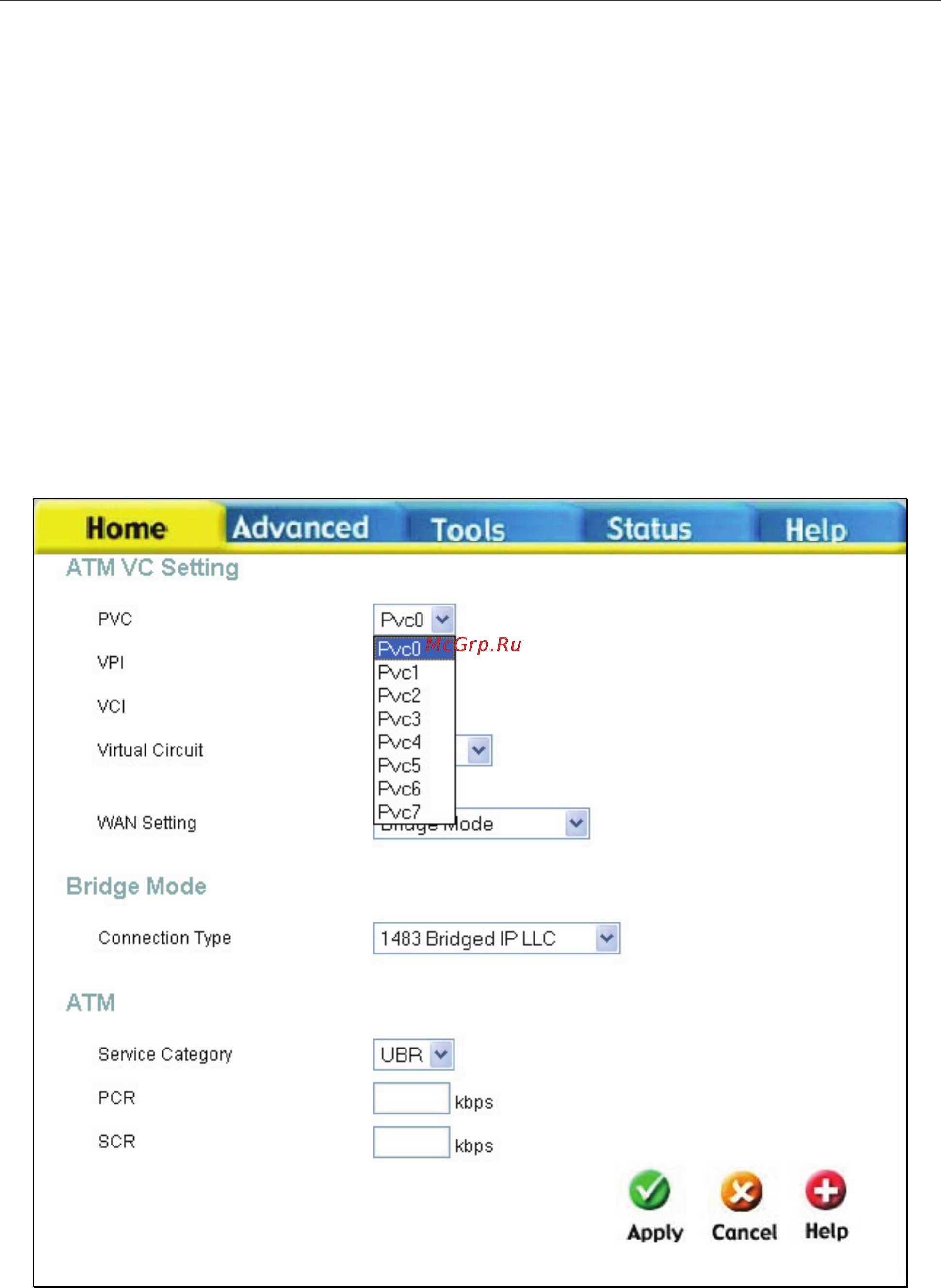 D-Link DSL-584T [51/101] Multiple virtual connections