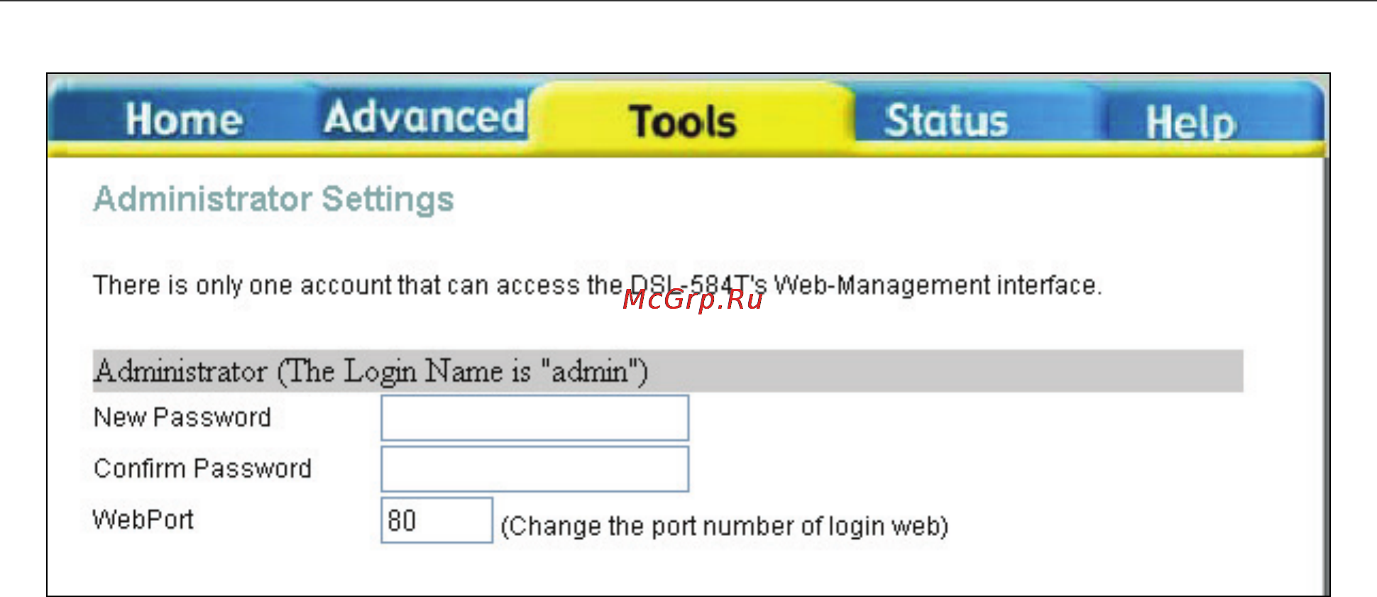 D-Link DSL-584T [77/101] Remote web management and remote telnet access