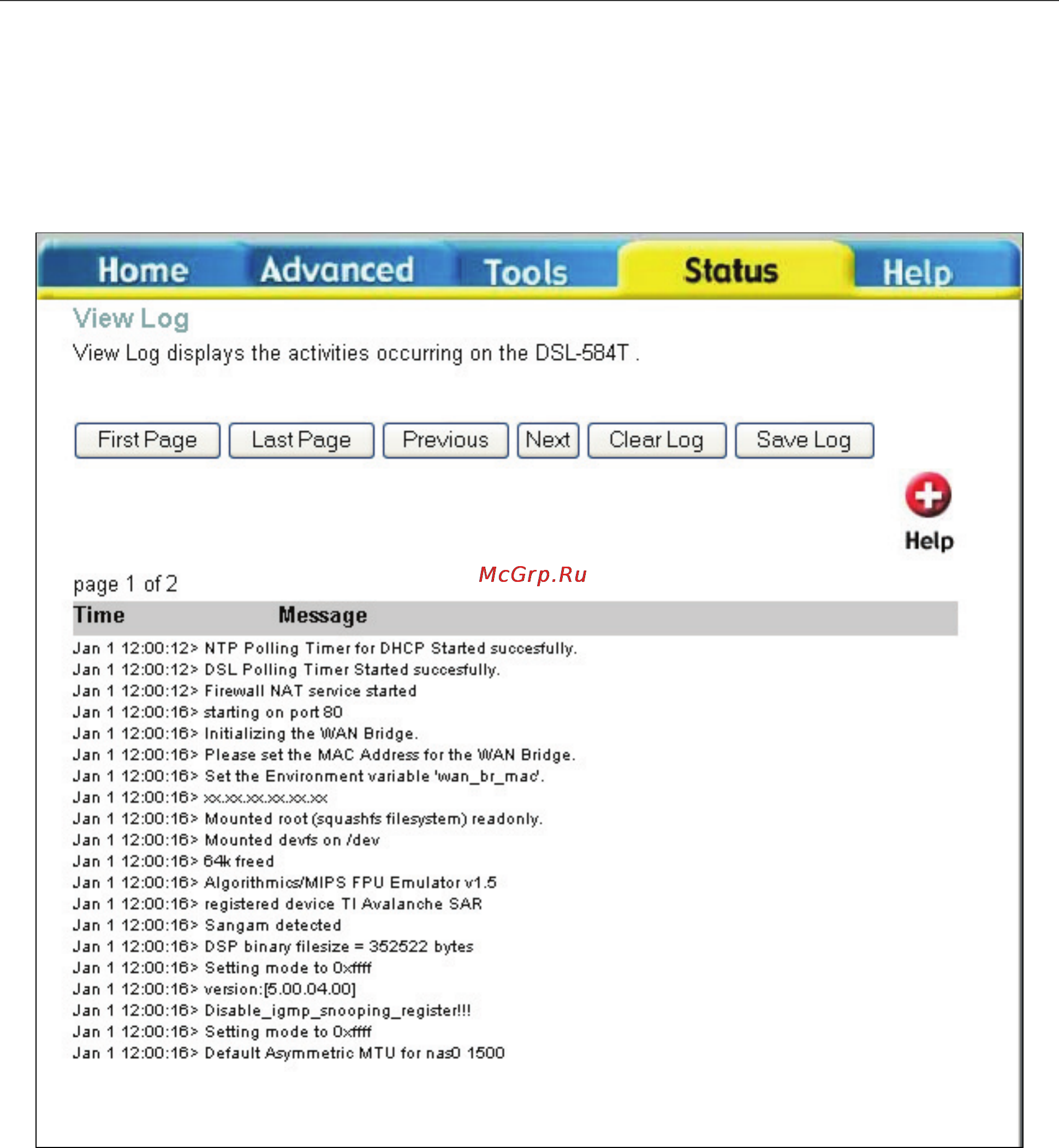 D-Link DSL-584T Инструкция по эксплуатации онлайн [87/101] 16205
