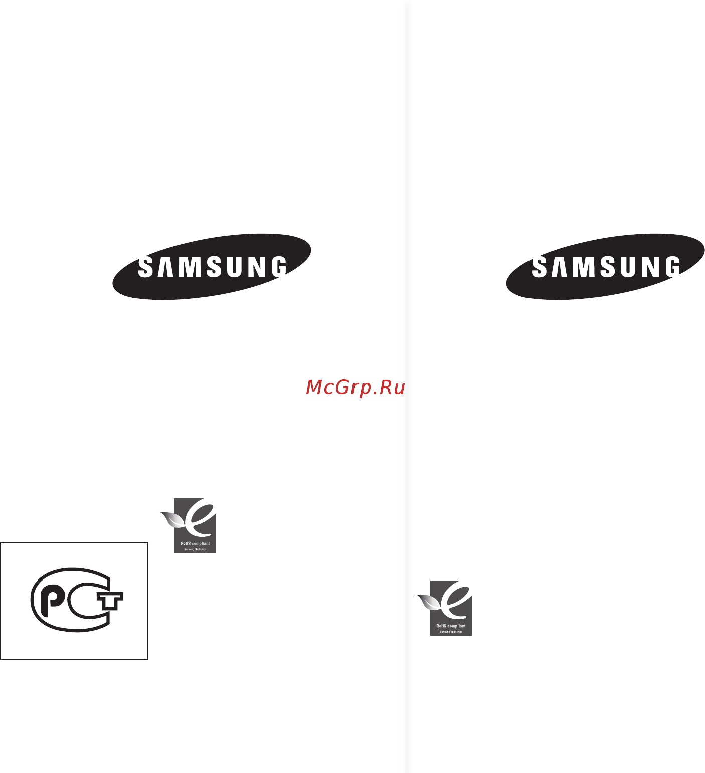 Samsung VP-MX10H [101/101] Code no ad68 01307l 00