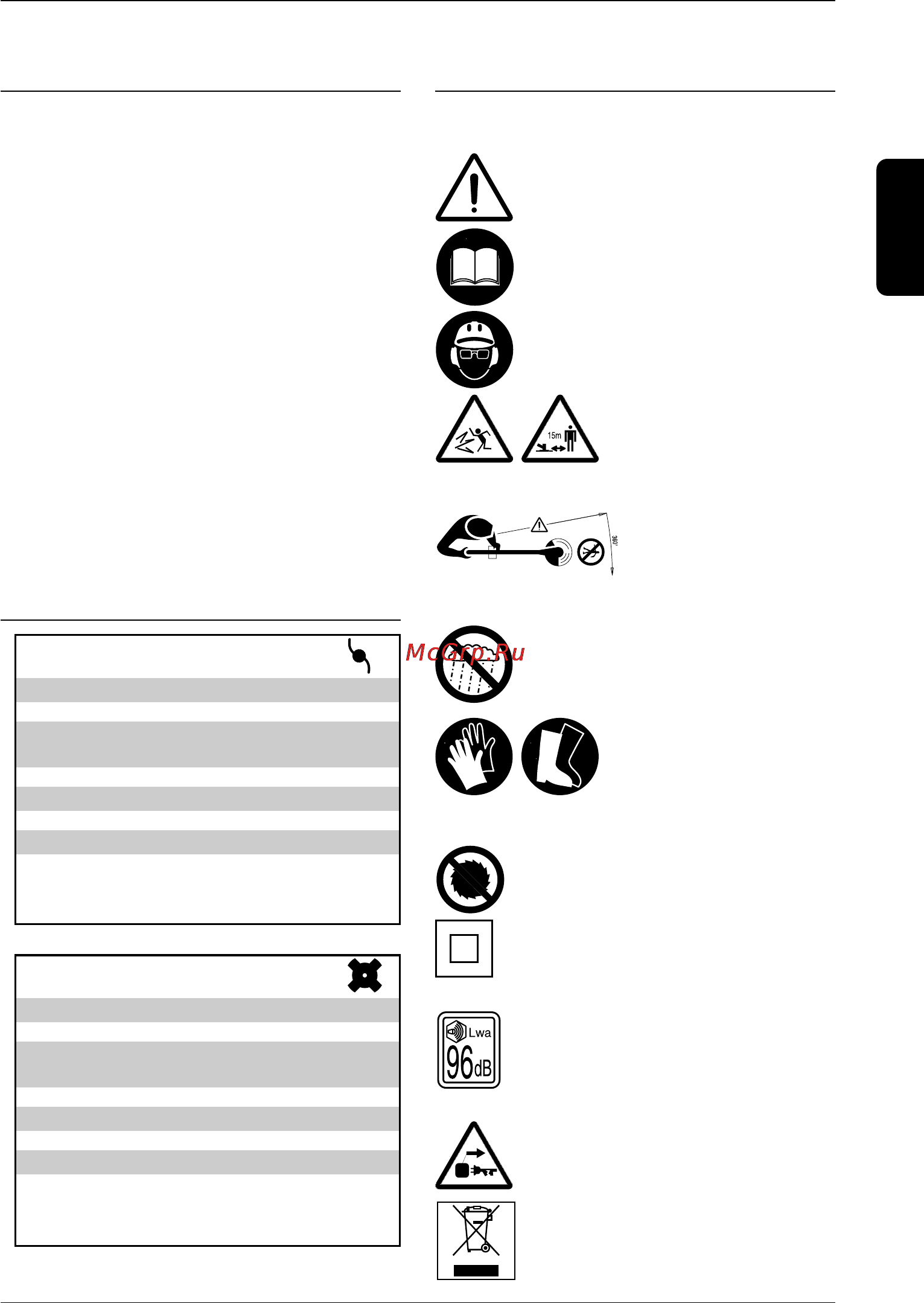 Stiga ESB 1000 J 291820102/06 [13/100] Before using your power tool read carefully the manual instructions