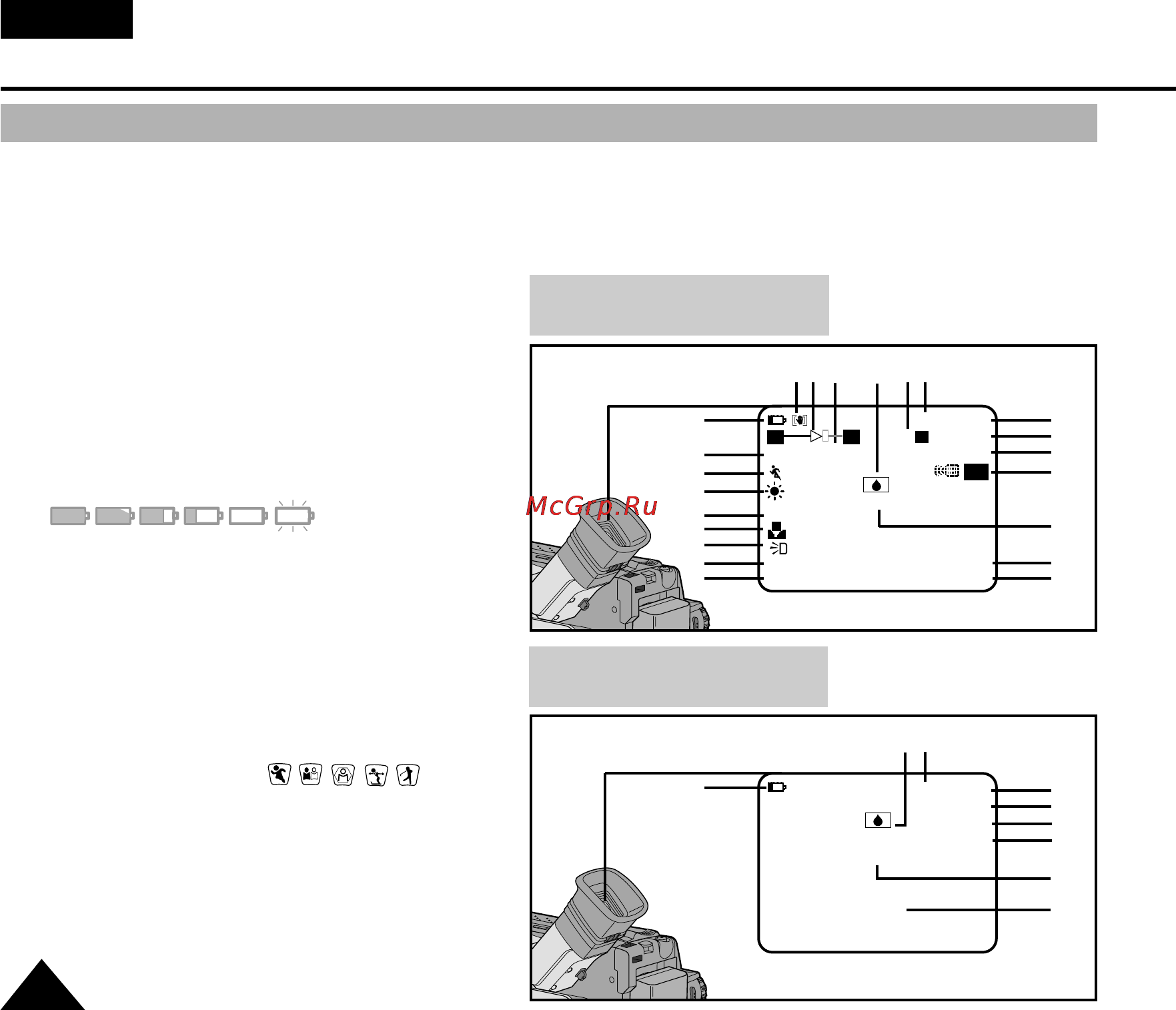 Samsung VP-L850 [12/71] Osd информация на экране