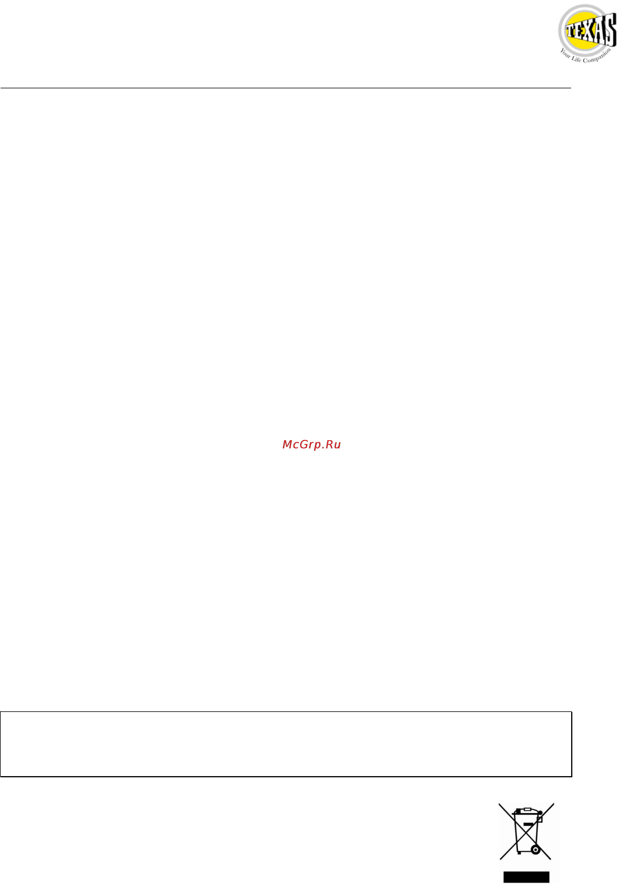Texas ET 850 [8/17] General safety instructions