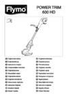 Flymo Power Trim 600 HD 9669536-62 Инструкция по эксплуатации