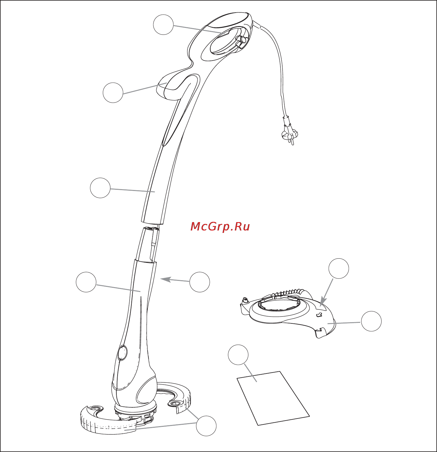 Flymo Contour 9648589-62 Инструкция по эксплуатации онлайн [3/80] 16492
