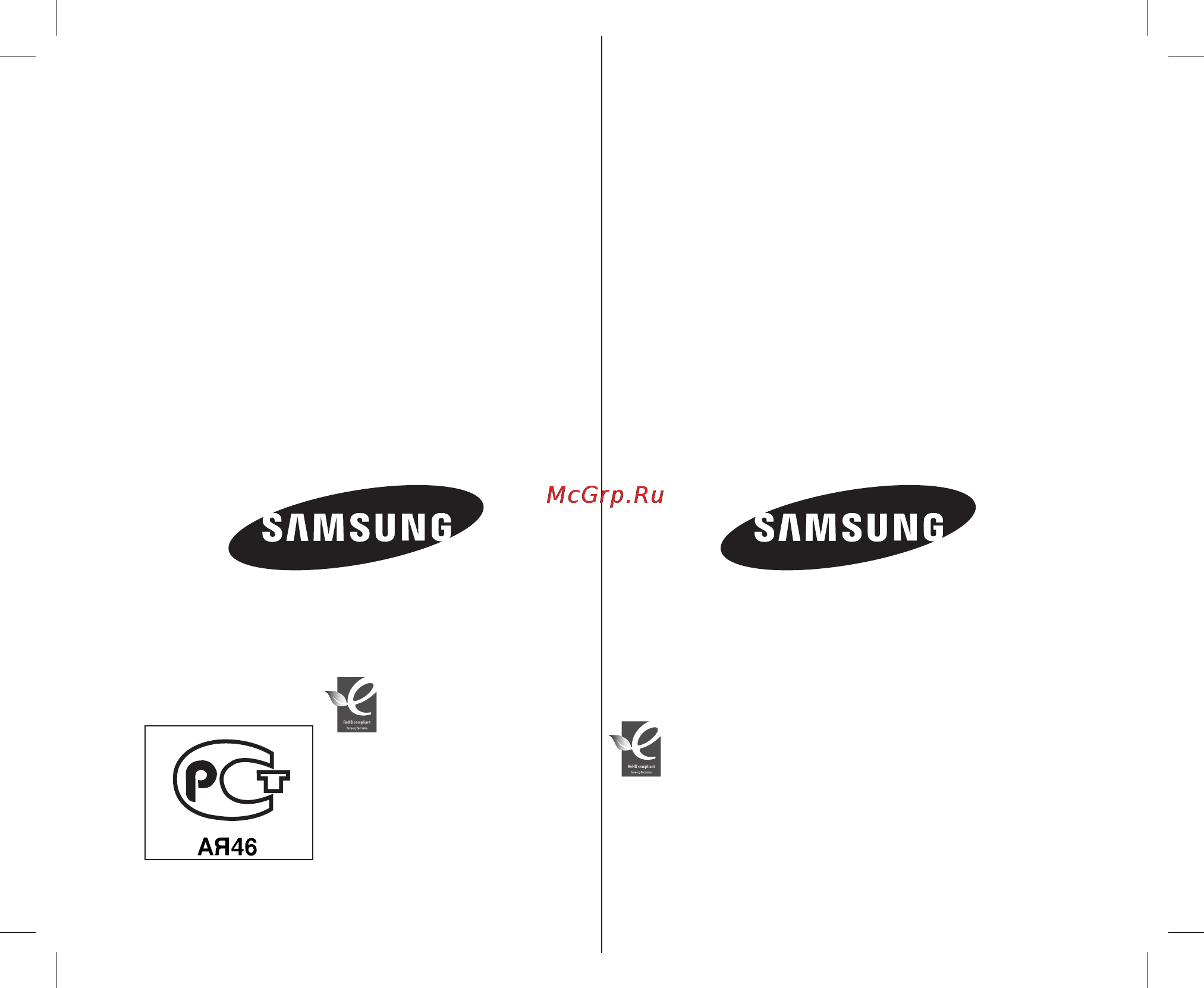 Samsung VP-DX10H [125/125] Code no ad68 01309l 00