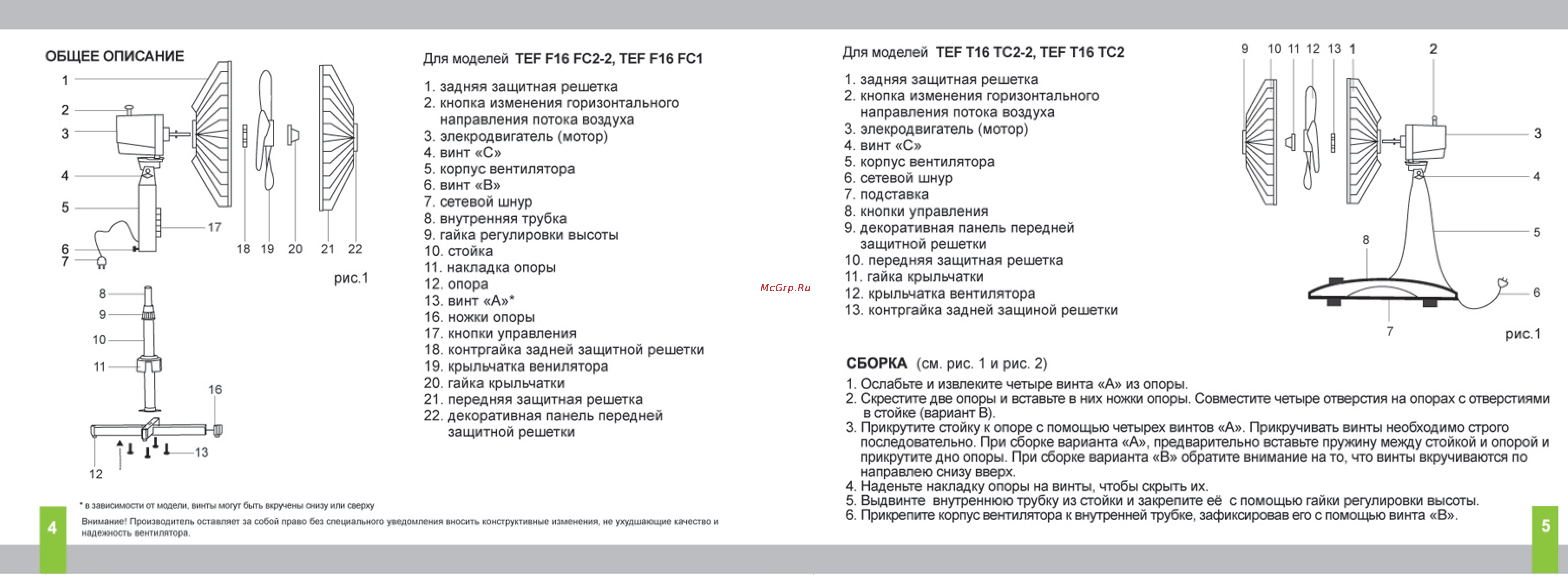 Timberk TEF T16 TC2 [3/4] Instr_ft16_fc_tc_4_5