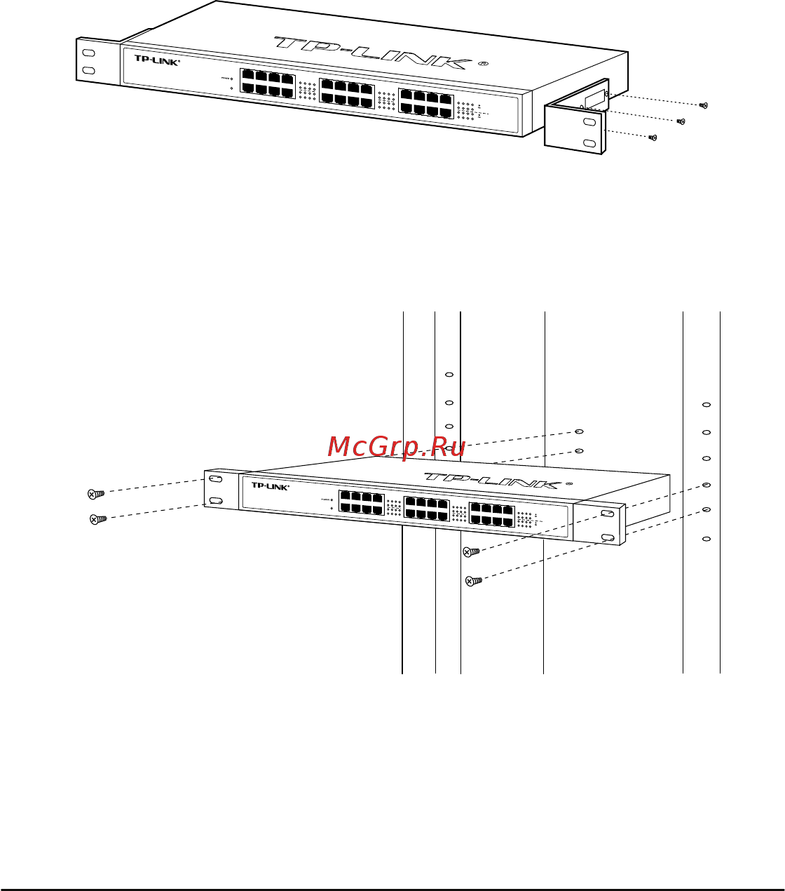 Tp-Link TL-SG1048 ЧЕРНЫЙ [3/6] Глава 1 установка