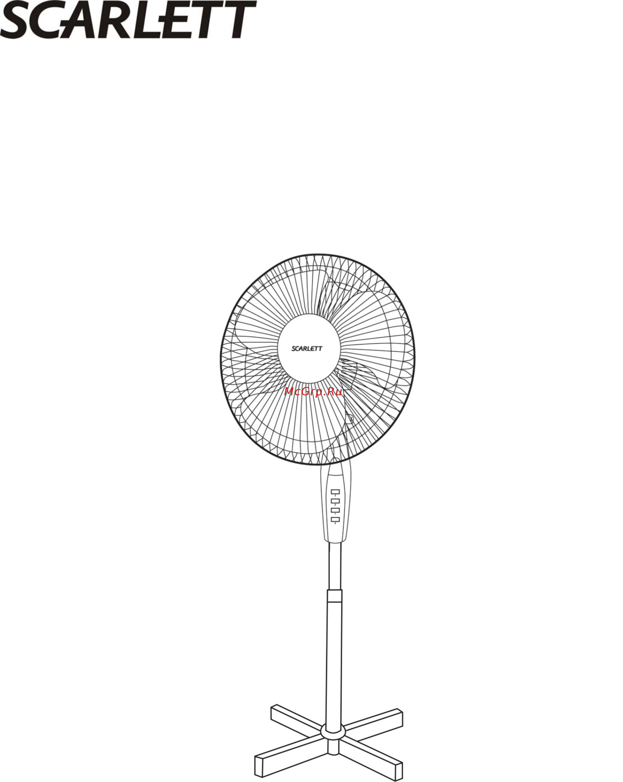 Scarlett SC - 375 (белый) Инструкция по эксплуатации онлайн