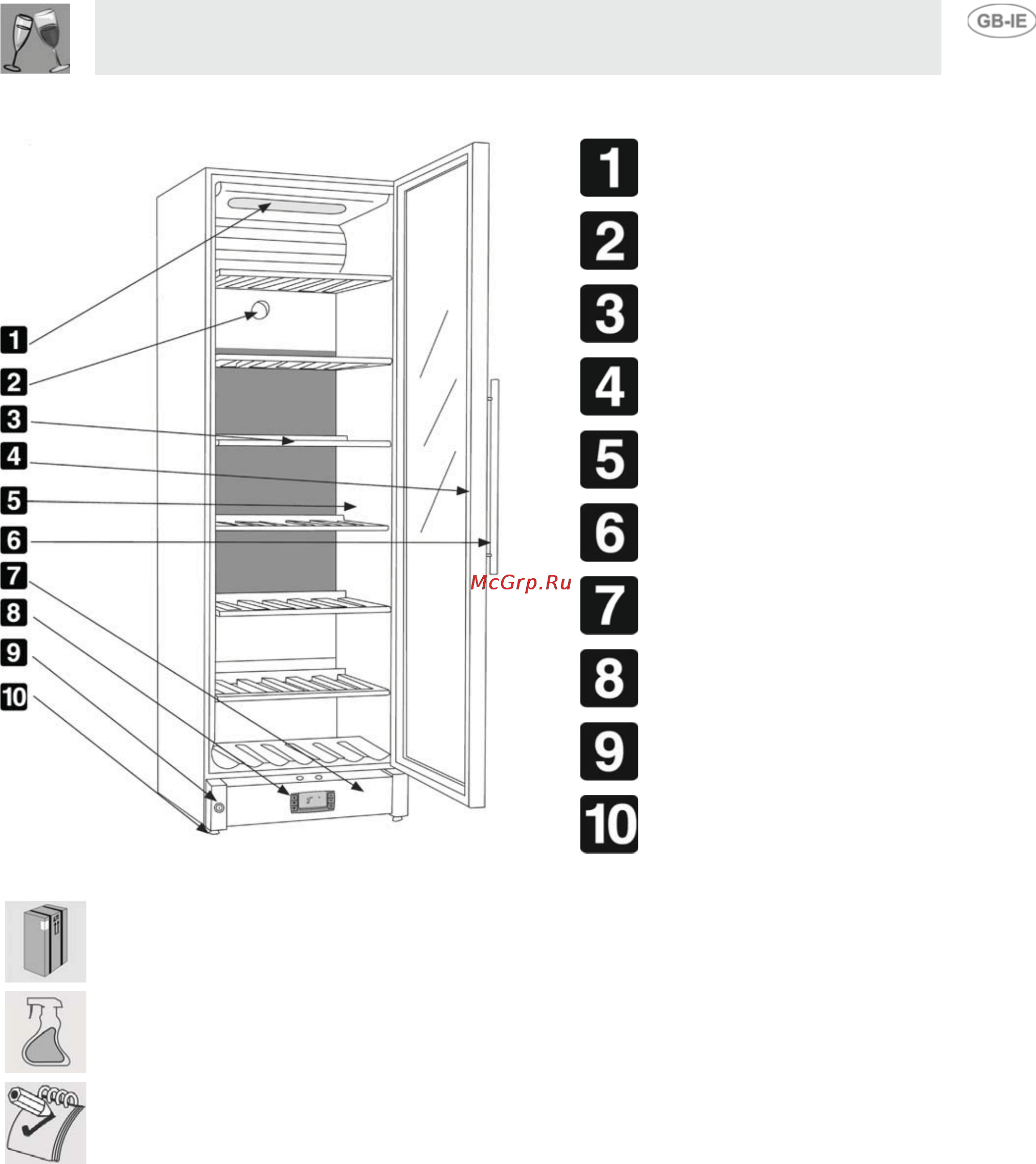 Smeg SCV115-1 [8/17] Getting to know your appliance
