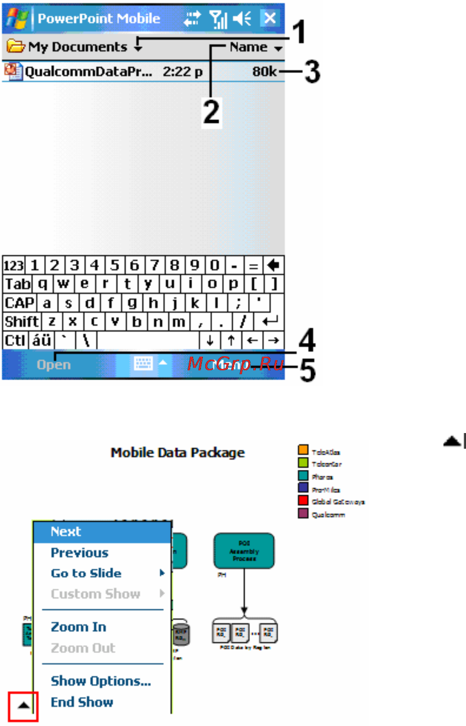 Genius Traveler 600 [126/150] Powerpoint mobile