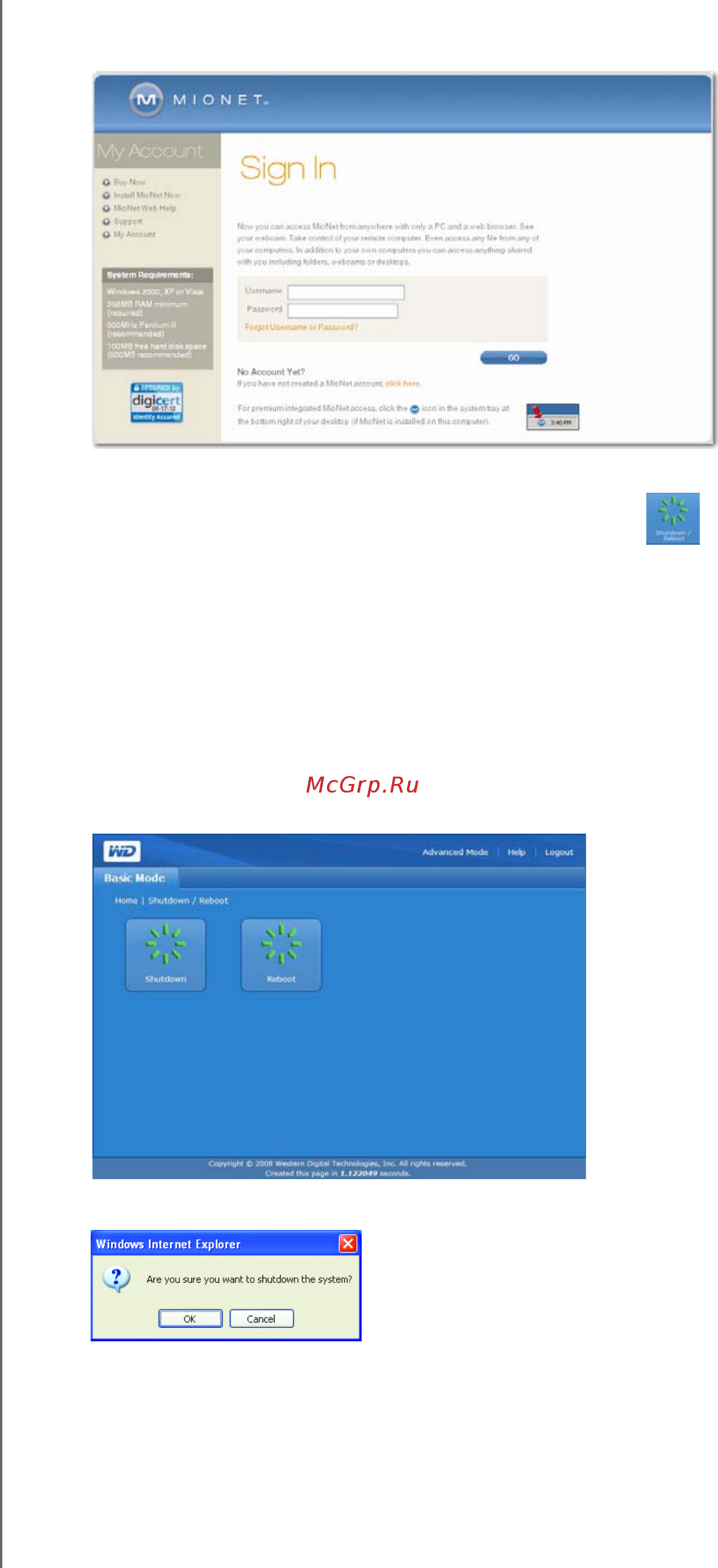 Western Digital WDH1NC10000E 1TB WORLD EDITION [113/217] Shutdown reboot остановка перезагрузка