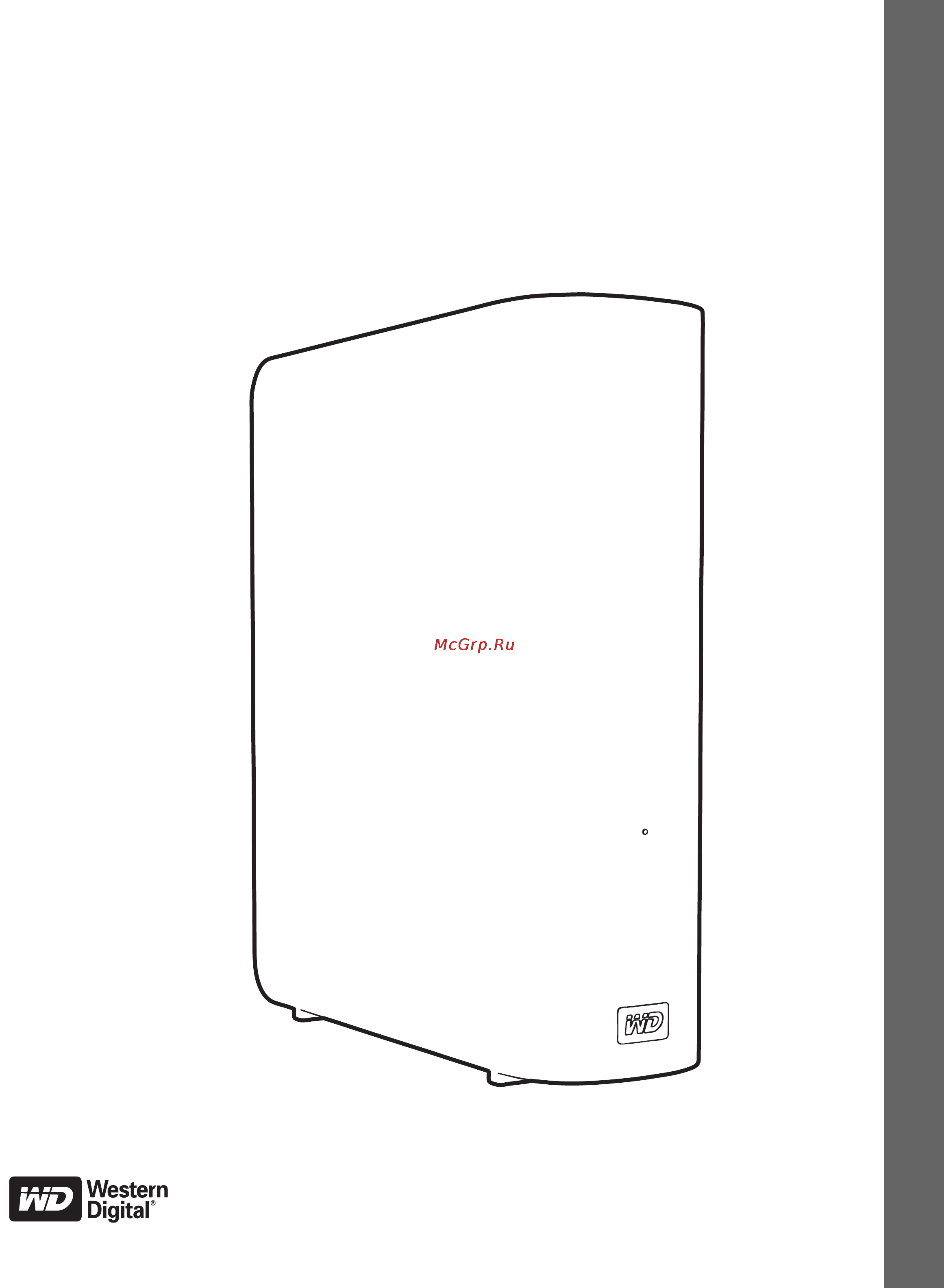 Western Digital WDBJRH0010HBK Инструкция по эксплуатации онлайн