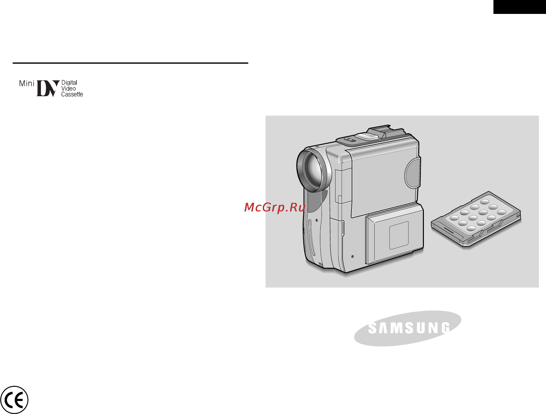 Samsung VP-D530i Инструкция по эксплуатации онлайн