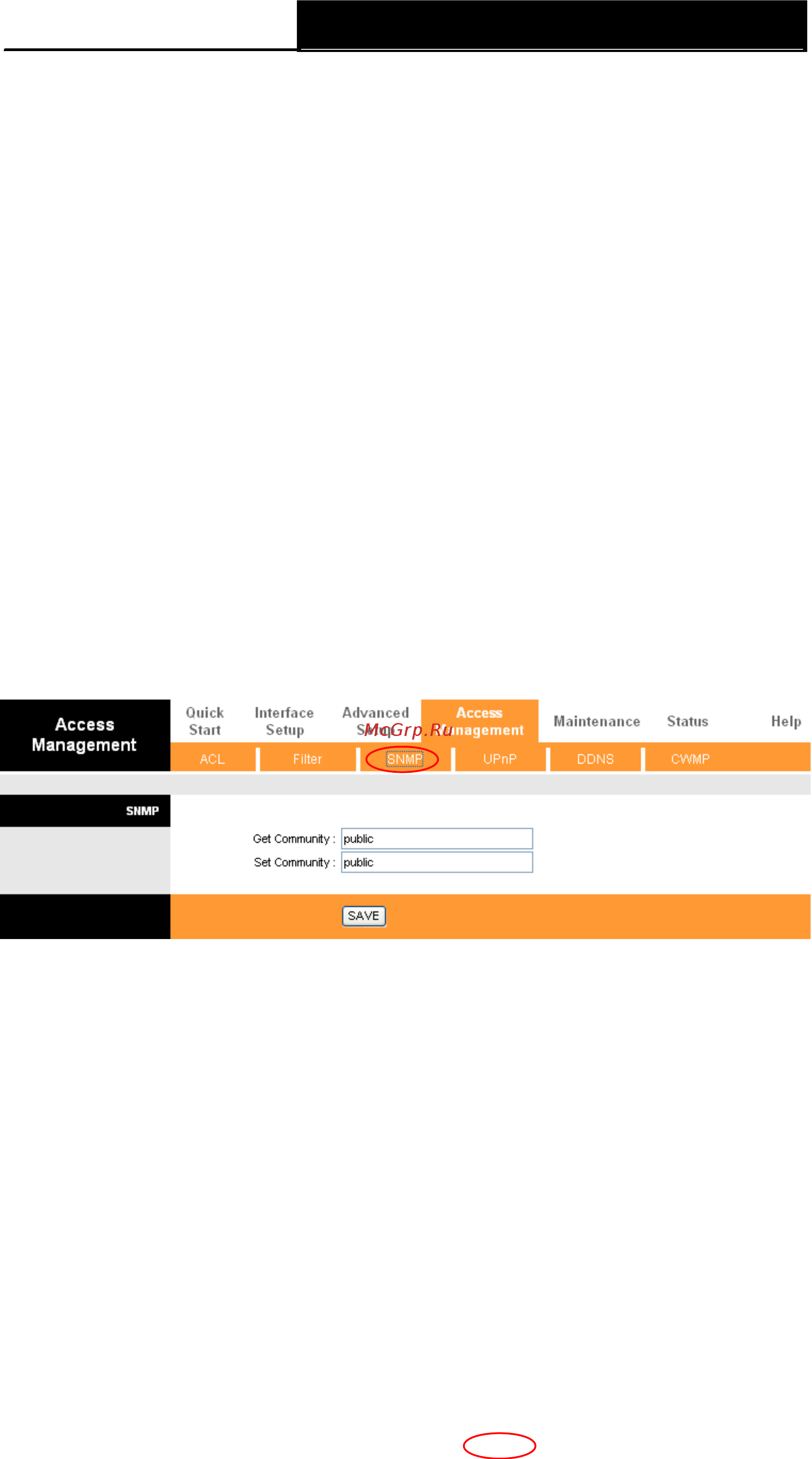 Tp-Link TD-W8101G [80/94] Snmp snmp