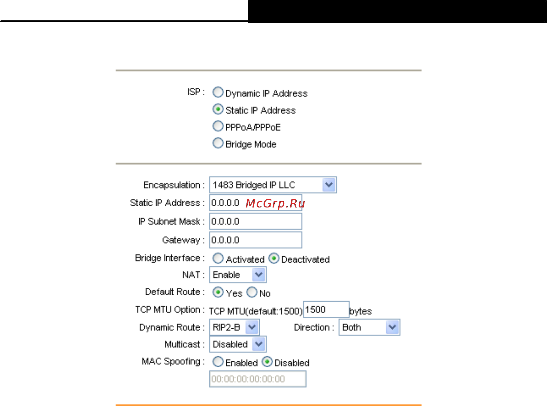 Tp-Link TD-W8961ND Инструкция по эксплуатации онлайн [43/110] 16748