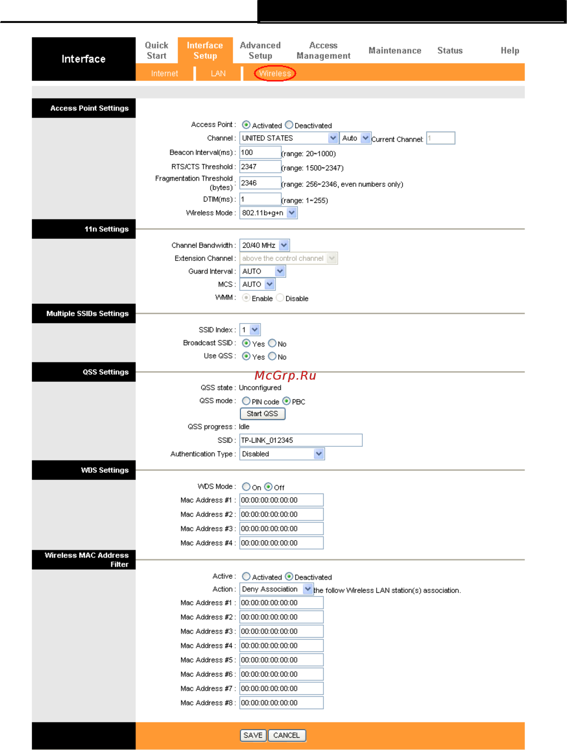 Tp-Link TD-W8961ND Инструкция по эксплуатации онлайн [52/110] 16748