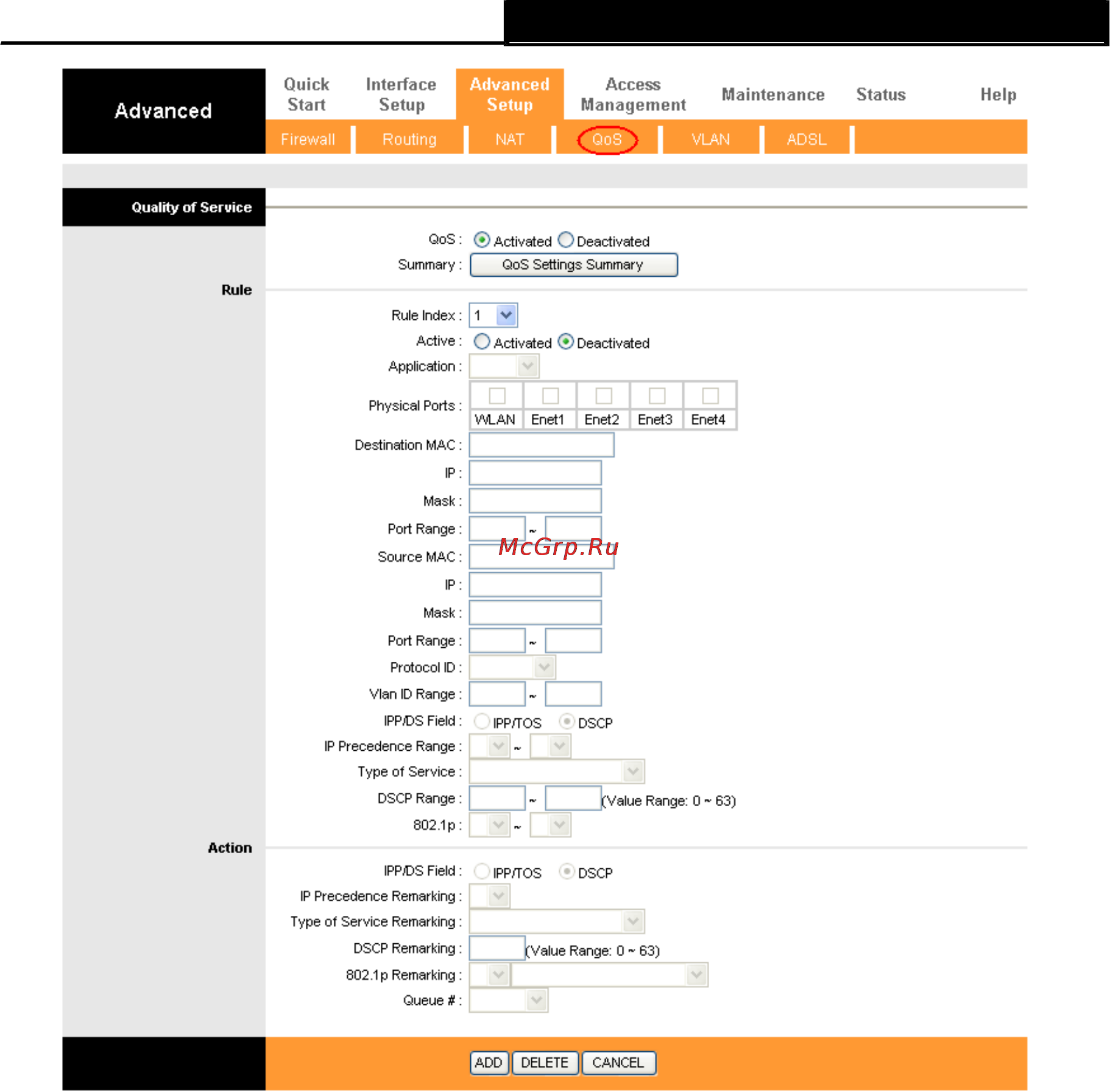 Tp-Link TD-W8961ND Инструкция по эксплуатации онлайн [76/110] 16748