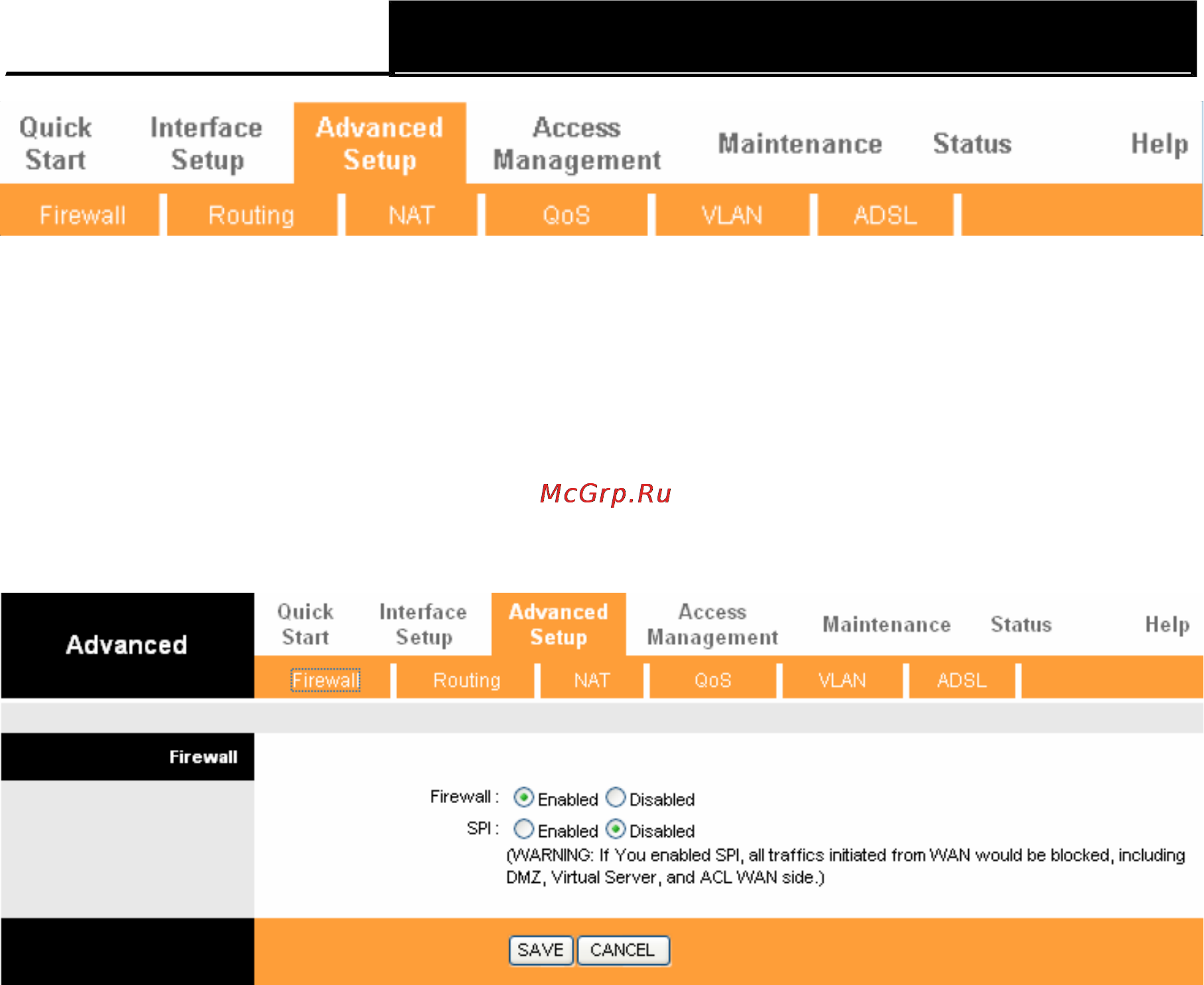 Tp-Link TD-W8151N [60/102] Firewall межсетевой экран