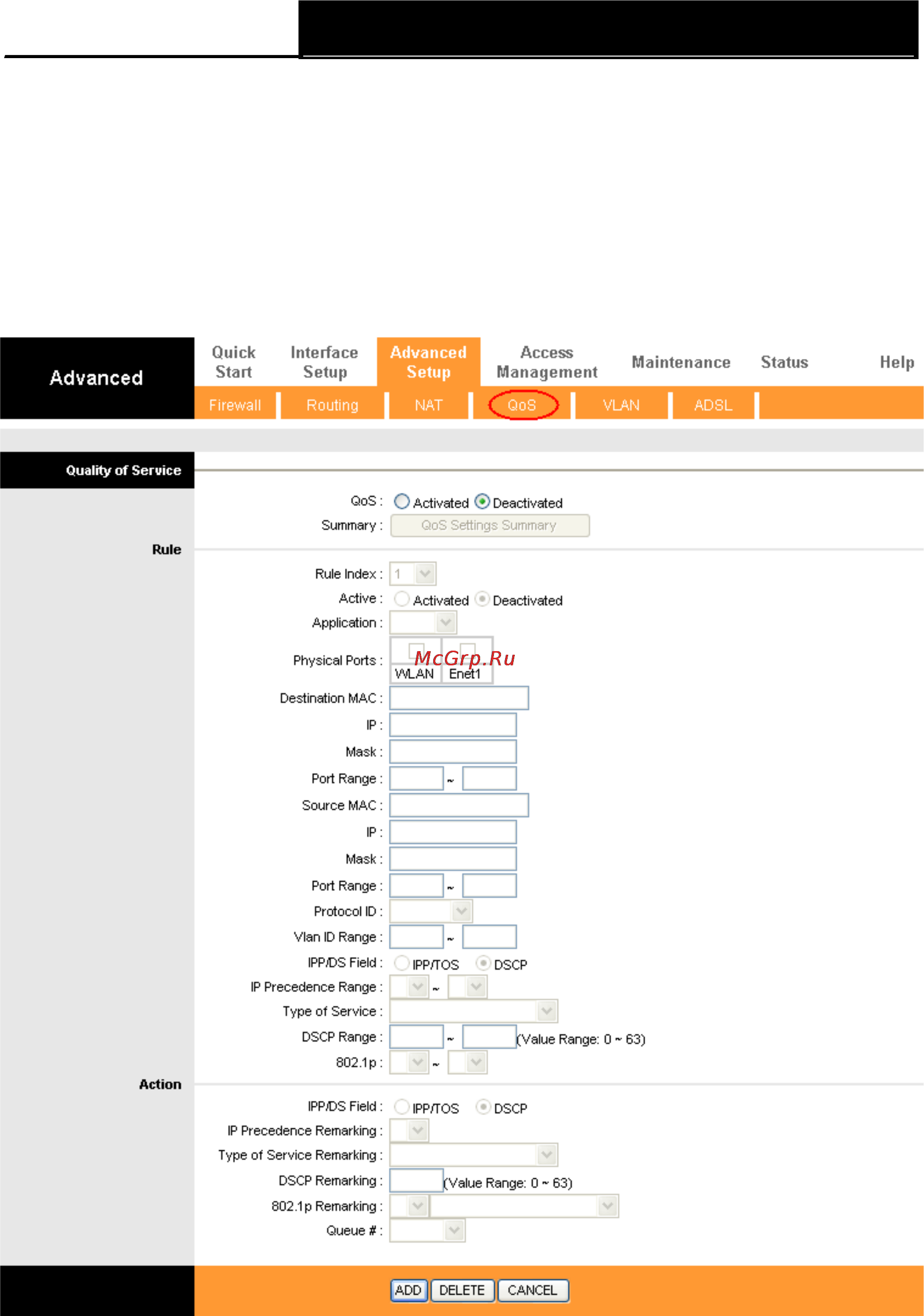 Tp-Link TD-W8151N Инструкция по эксплуатации онлайн [68/102] 16754