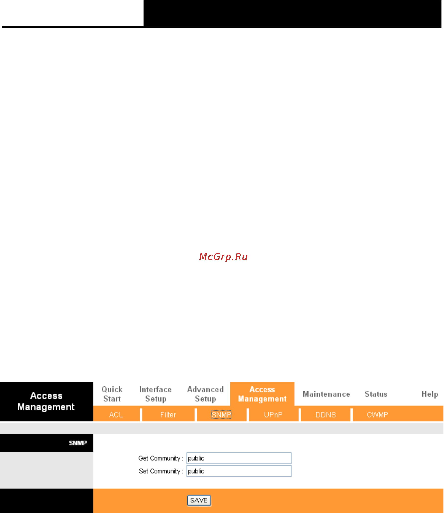 Tp-Link TD-W8151N [88/102] Snmp snmp