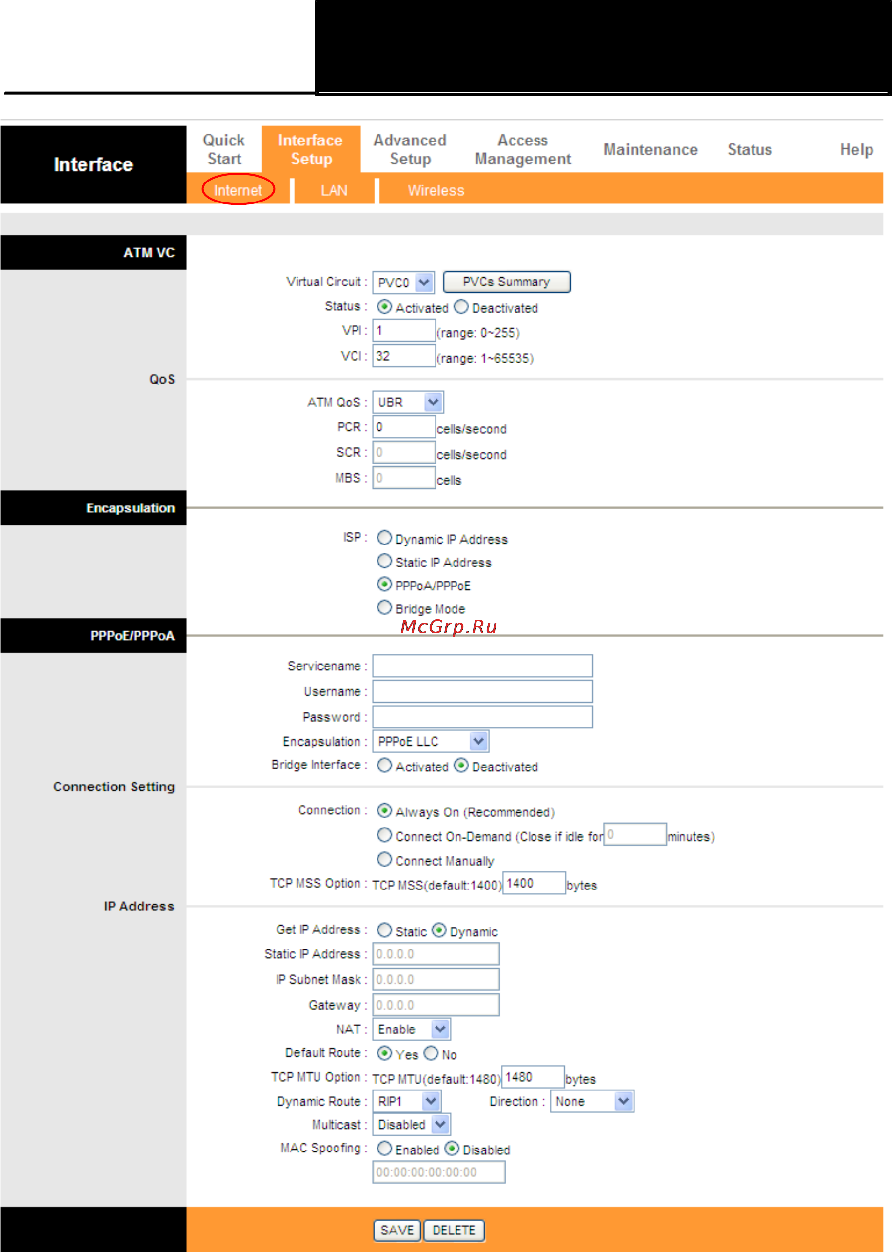 Tp-Link TD-W8901G Инструкция по эксплуатации онлайн [41/109] 16819