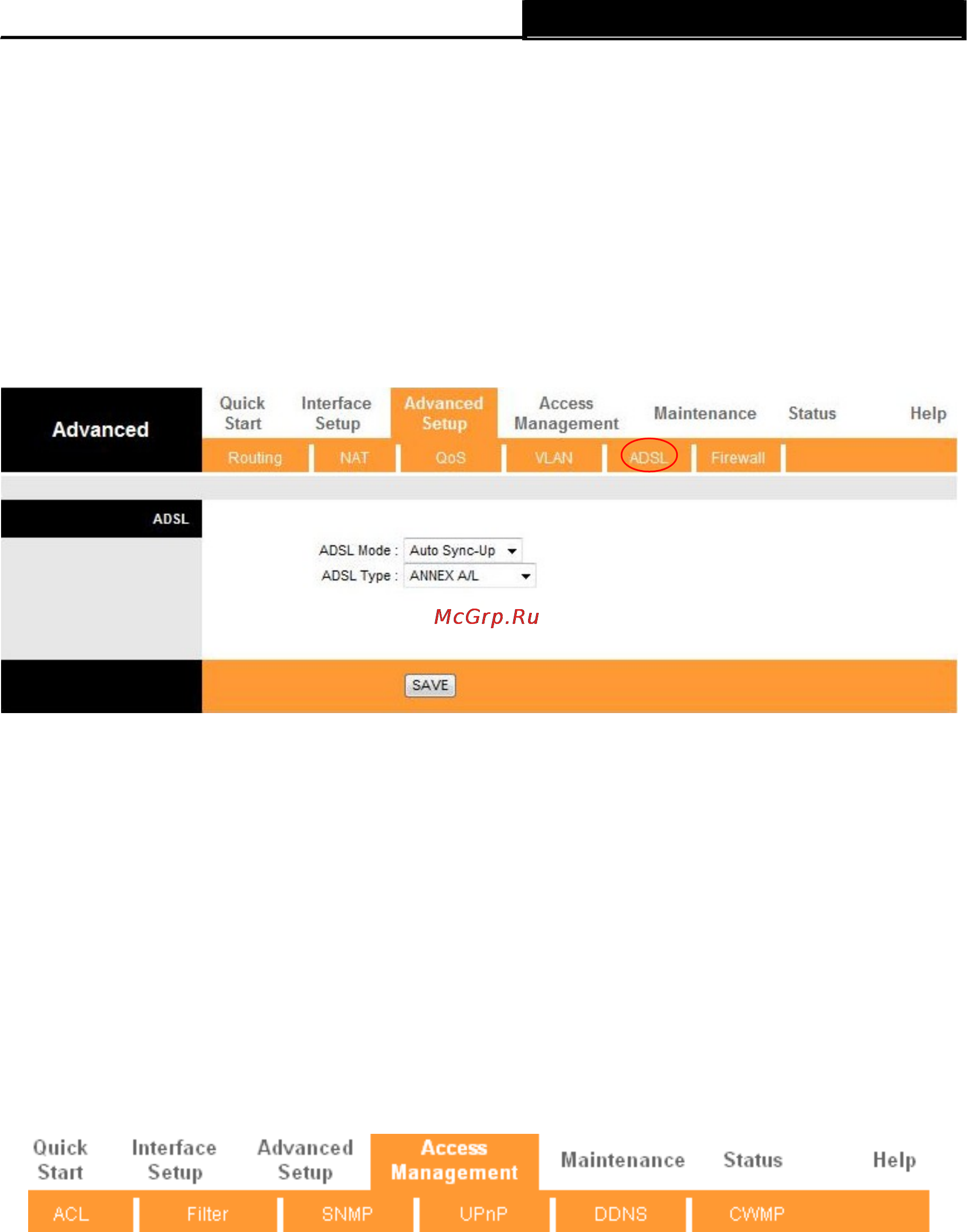 Tp-Link TD-8817 [62/89] Adsl adsl