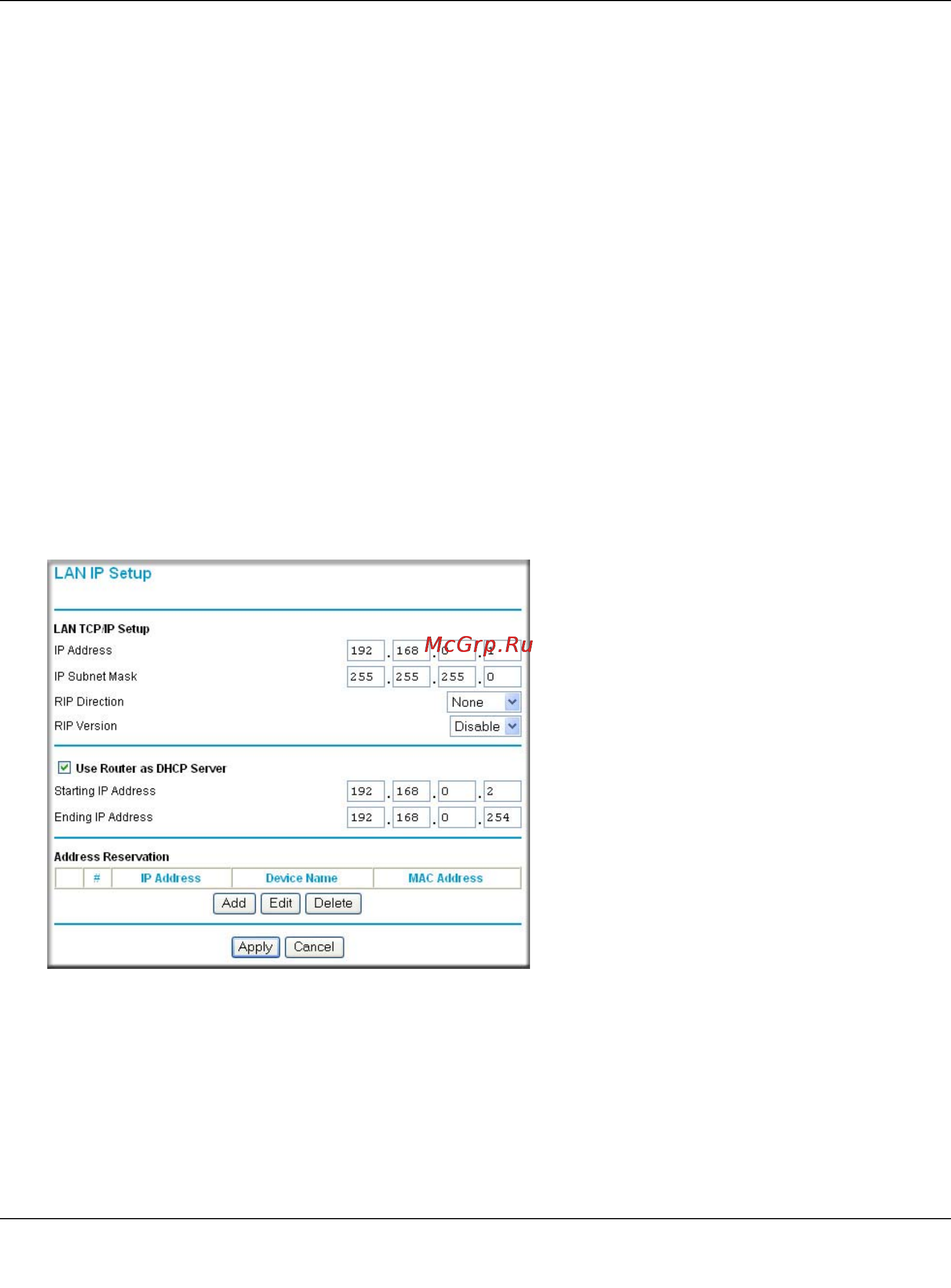 Netgear DG834G [104/204] How to configure lan tcp ip settings