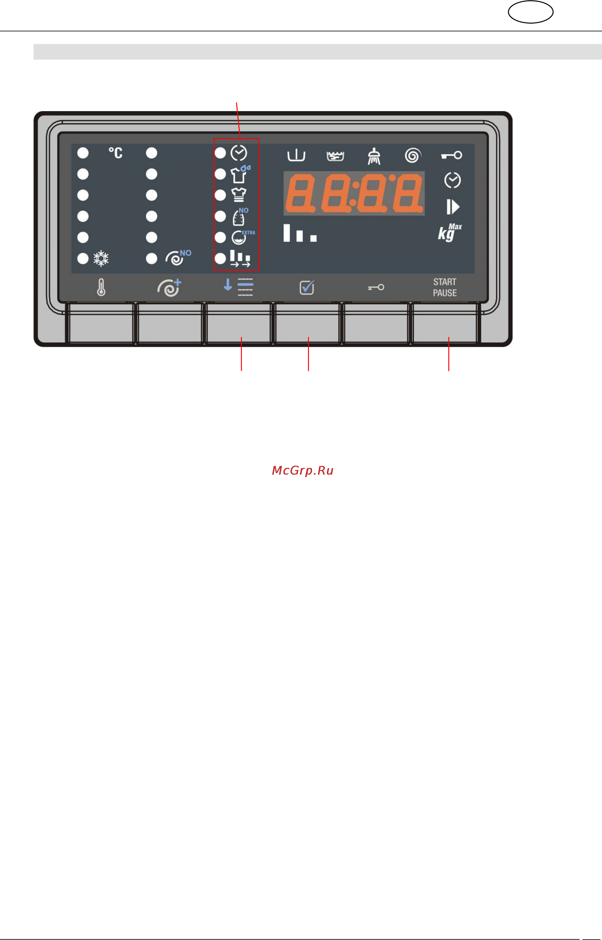 Smeg WMF147X [14/22] Options