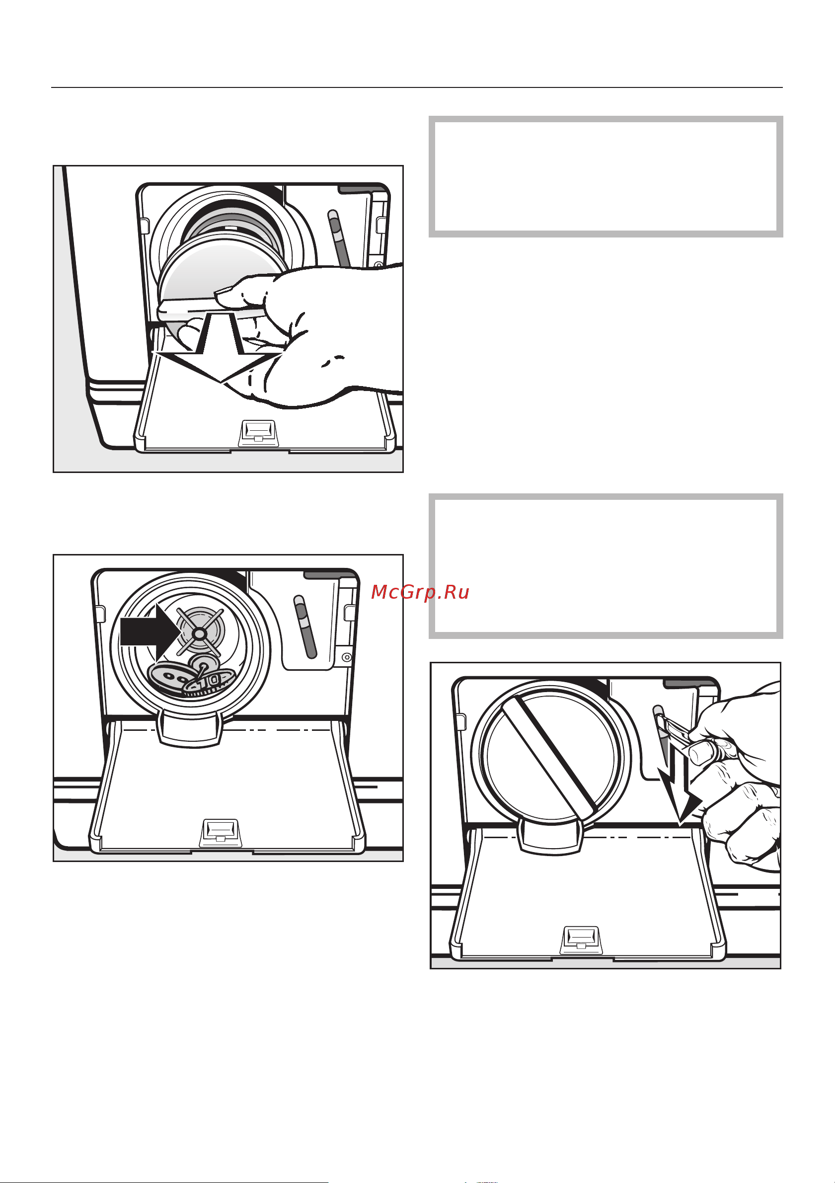 Miele PW 5065 AV LW [48/76] Помощь при неполадках