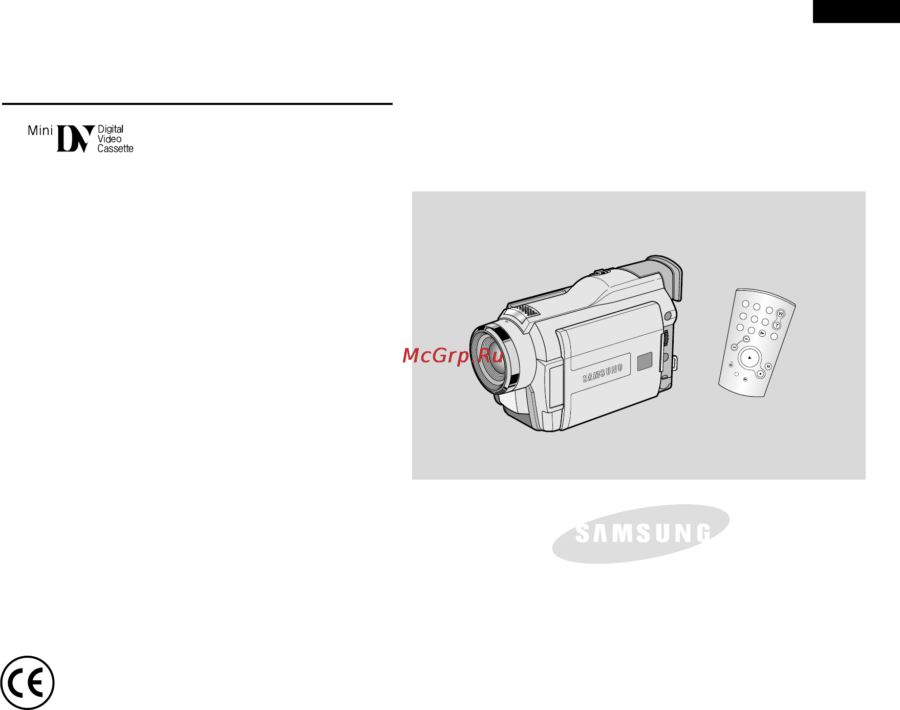 Samsung VP-D26 Инструкция по эксплуатации онлайн