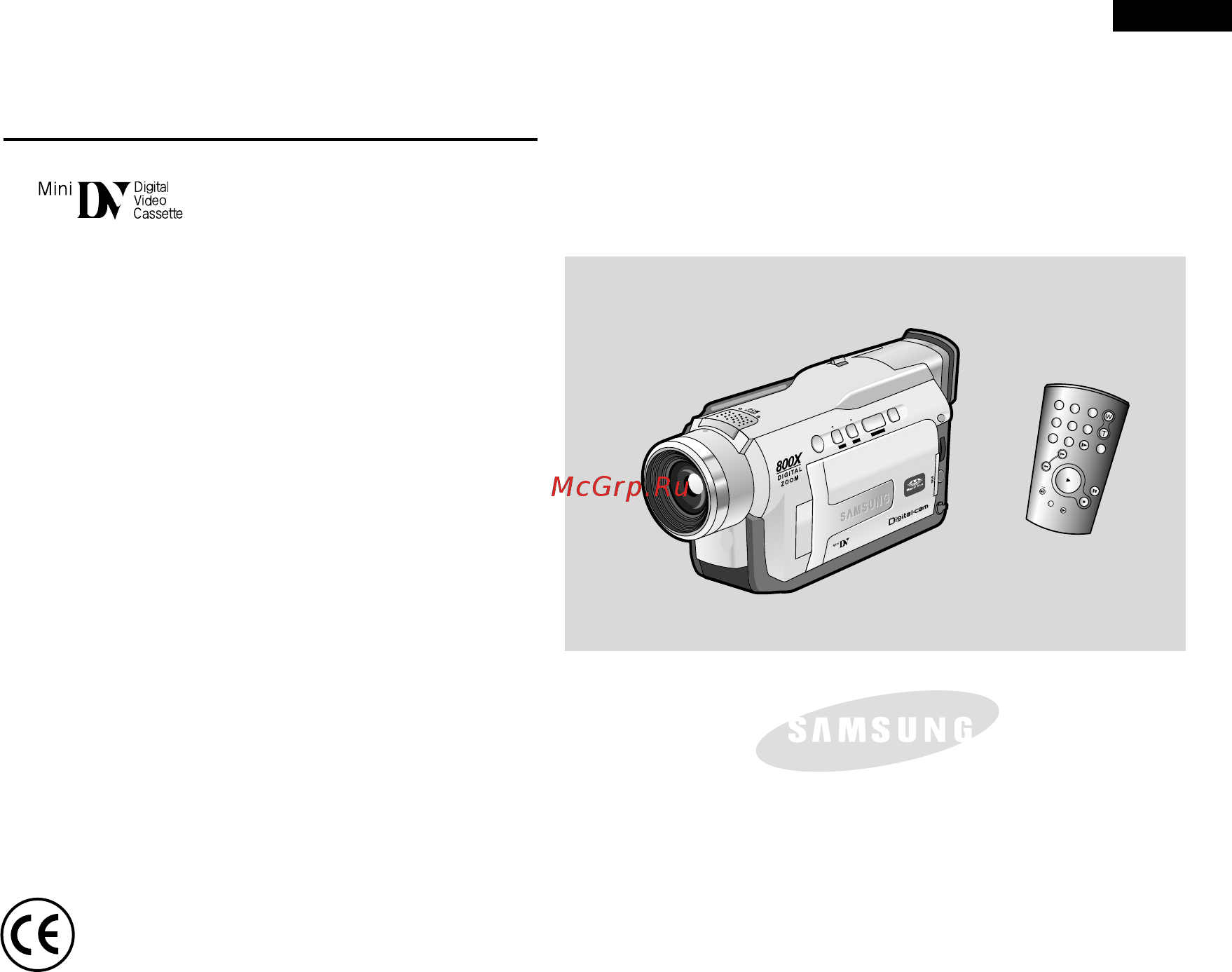 Samsung VP-D24i Инструкция по эксплуатации онлайн