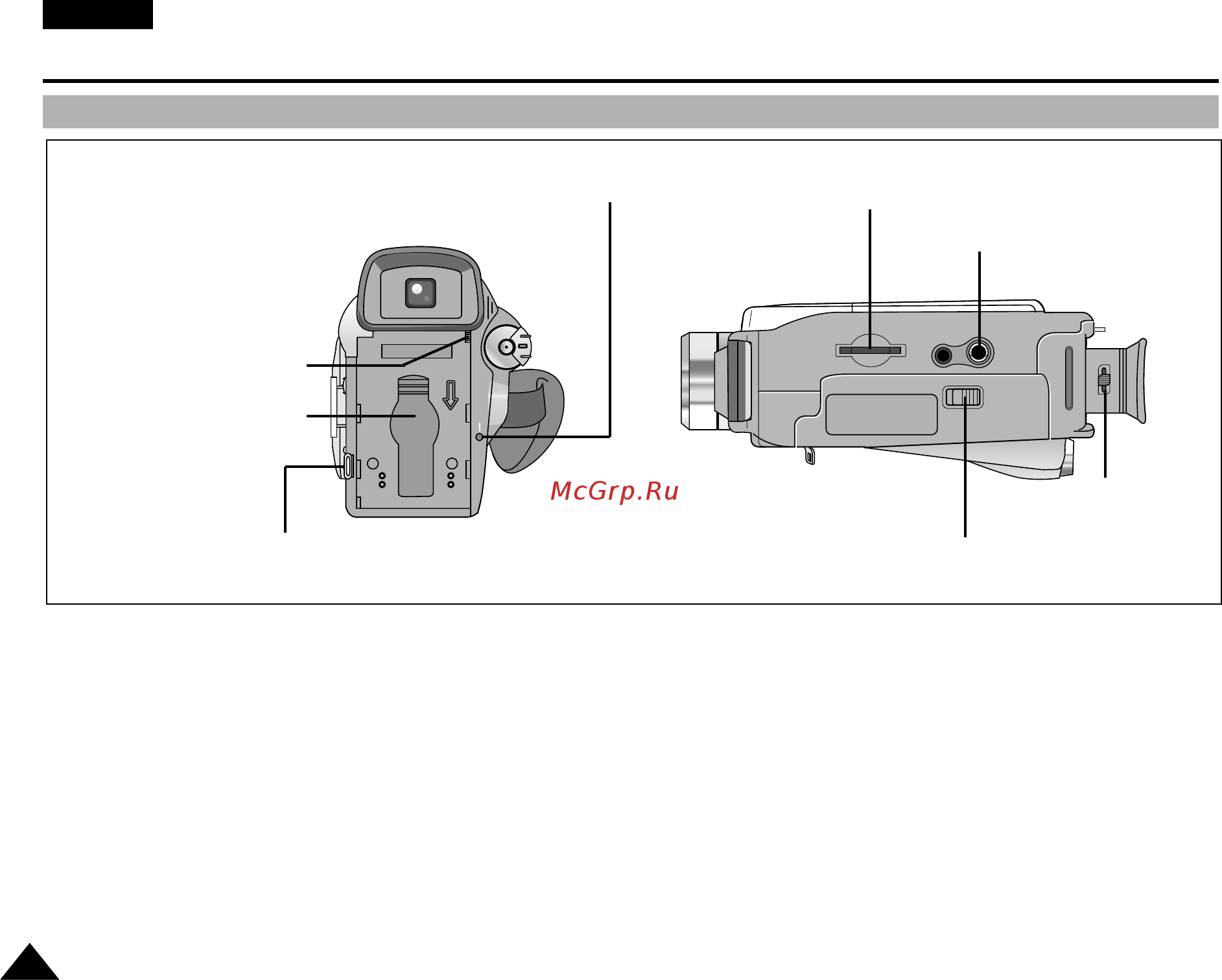 Samsung VP-D24 [16/106] Знакомство с видеокамерой