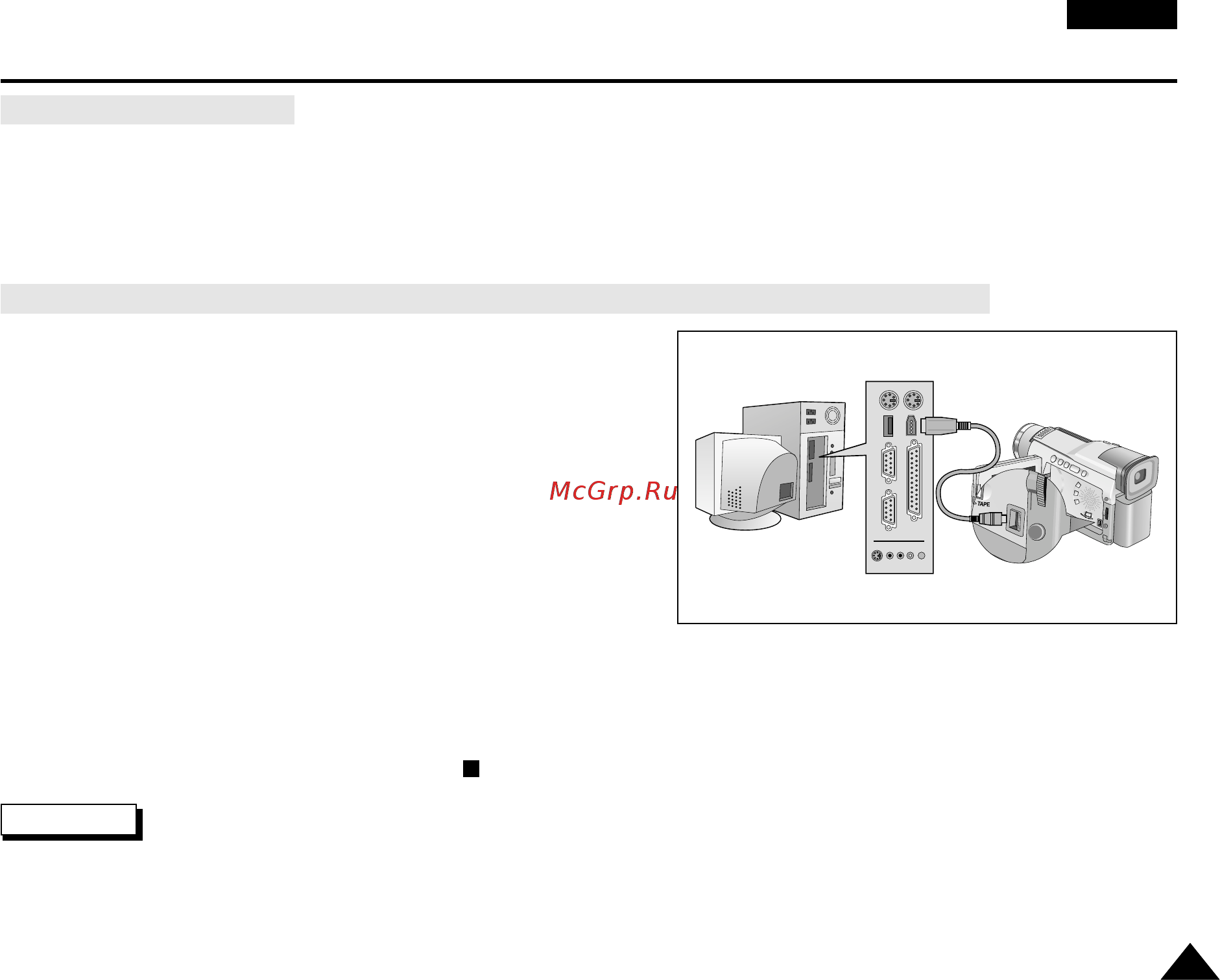 Samsung VP-D23i [79/106] Передача данных через порт ieee 1394