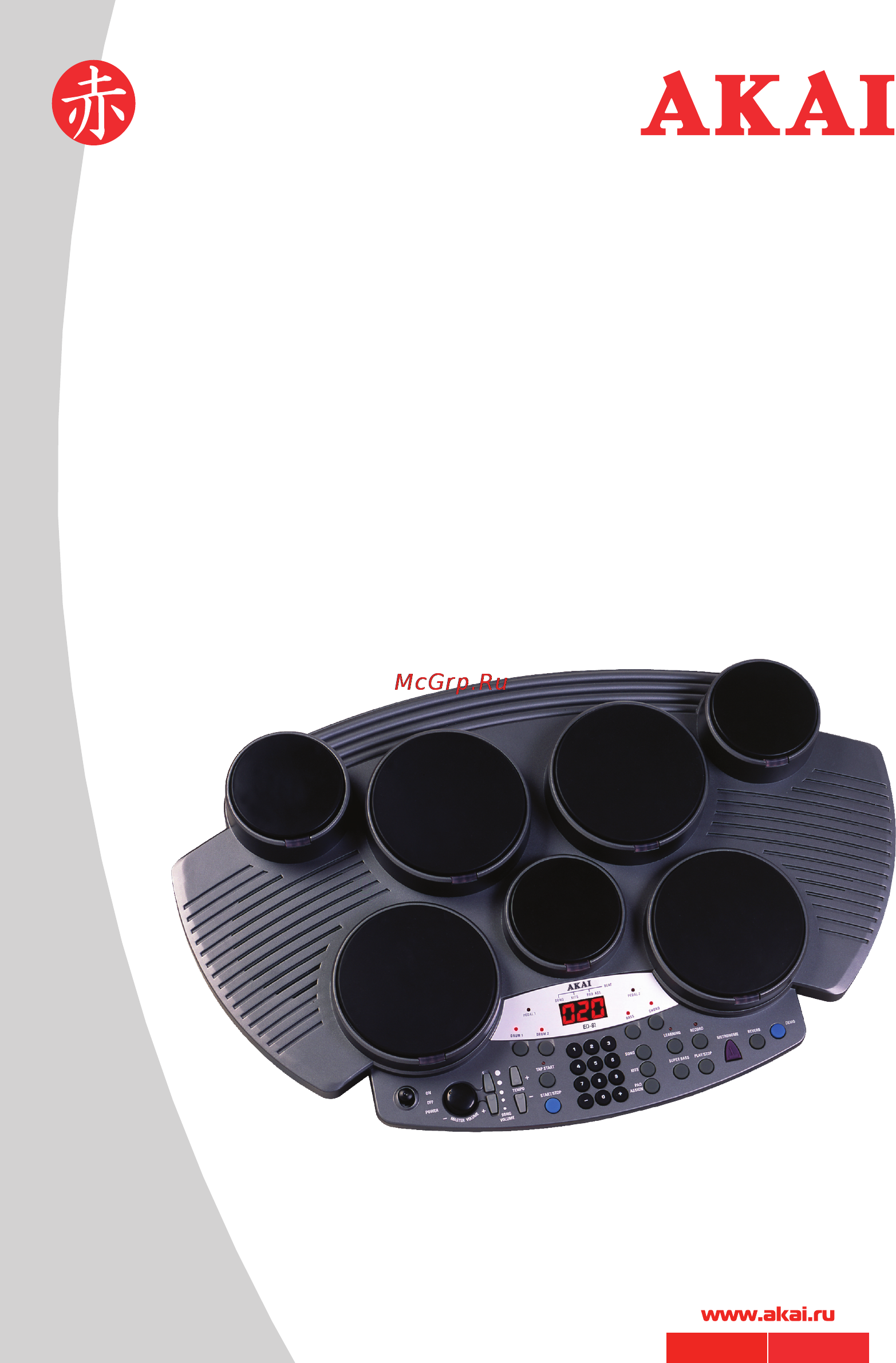 Akai ED-81 Инструкция по эксплуатации онлайн