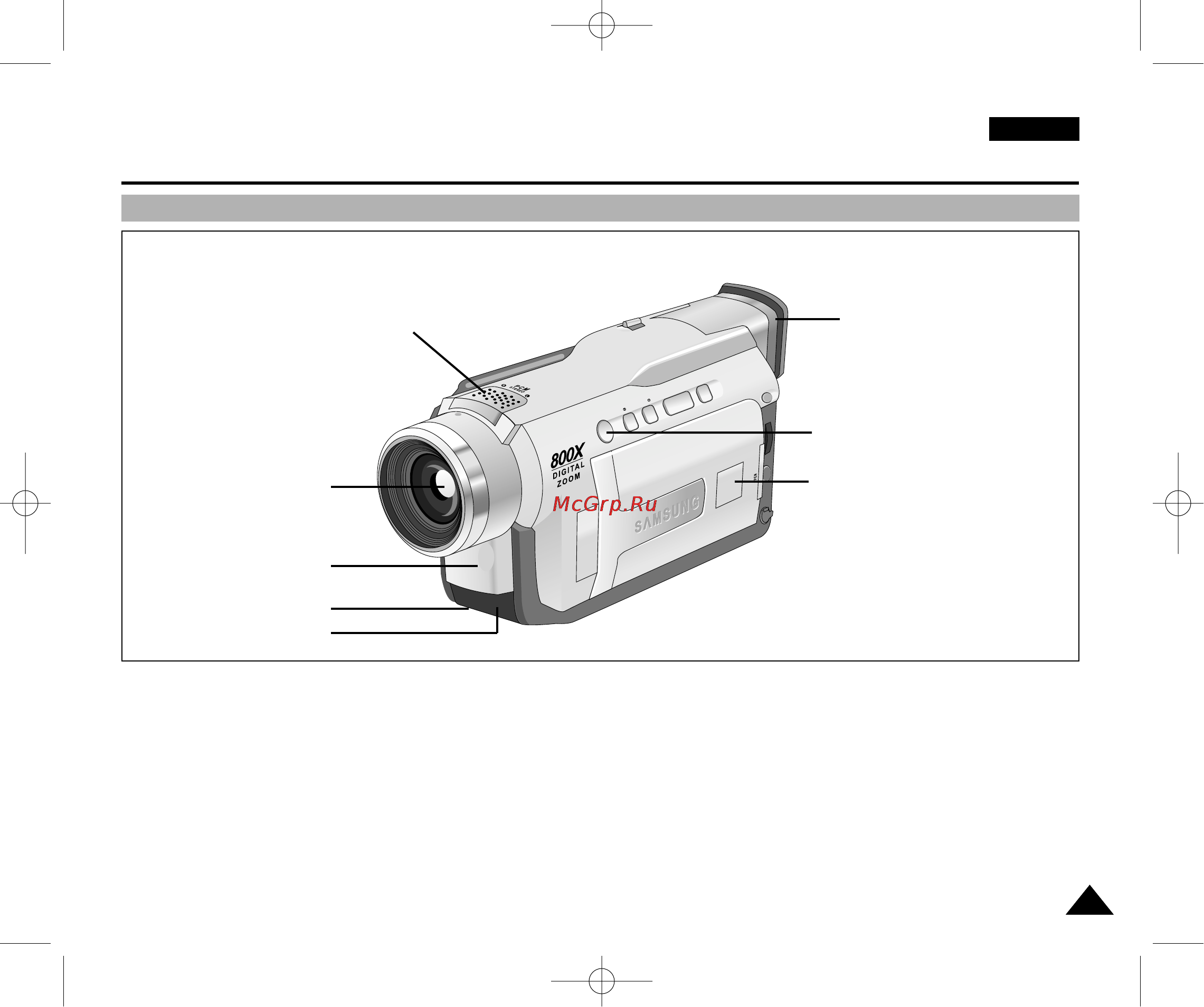 Samsung VP-D21 [13/90] Знакомство с видеокамерой