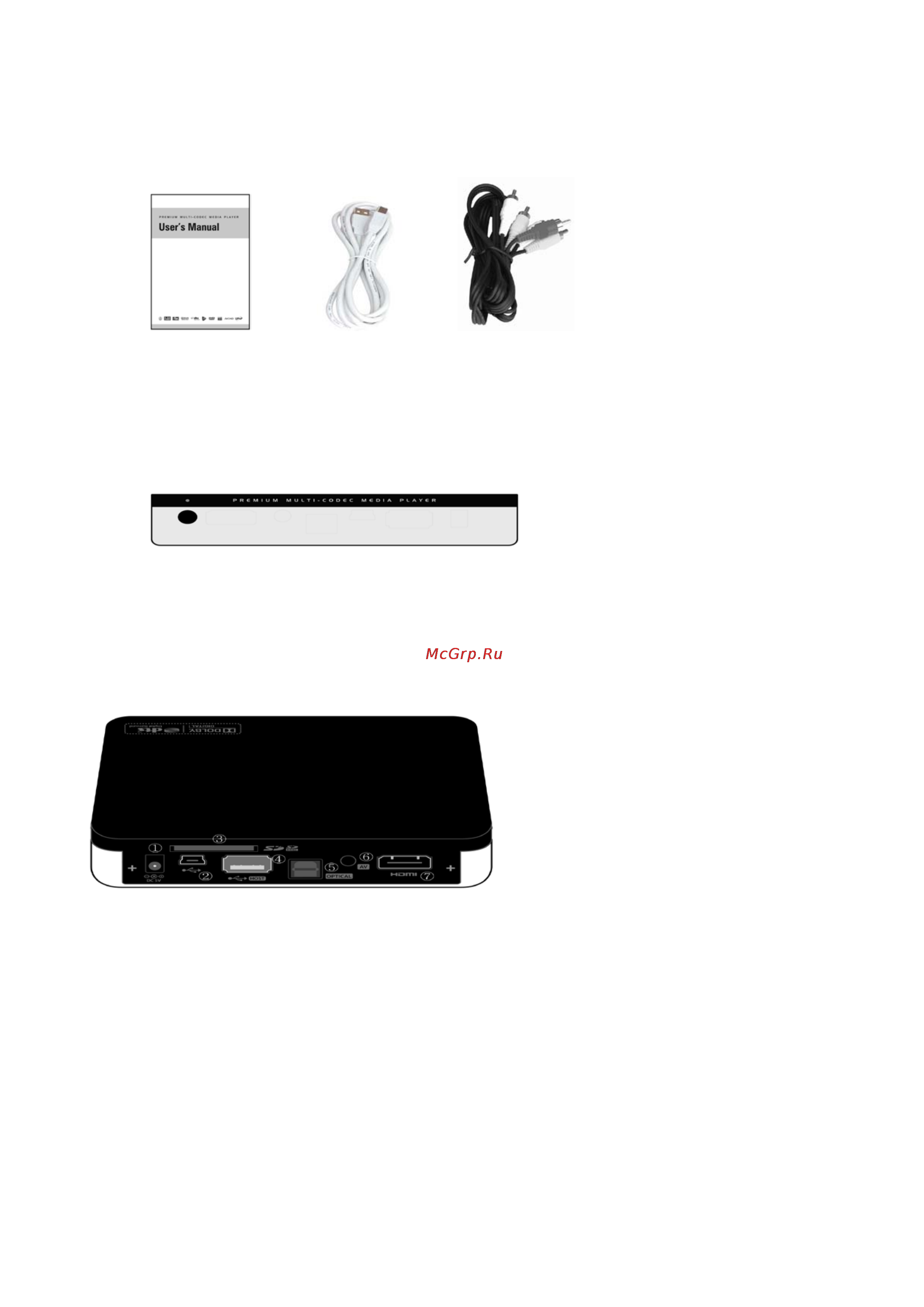 Iconbit HD280 HDMI [8/22] Описание