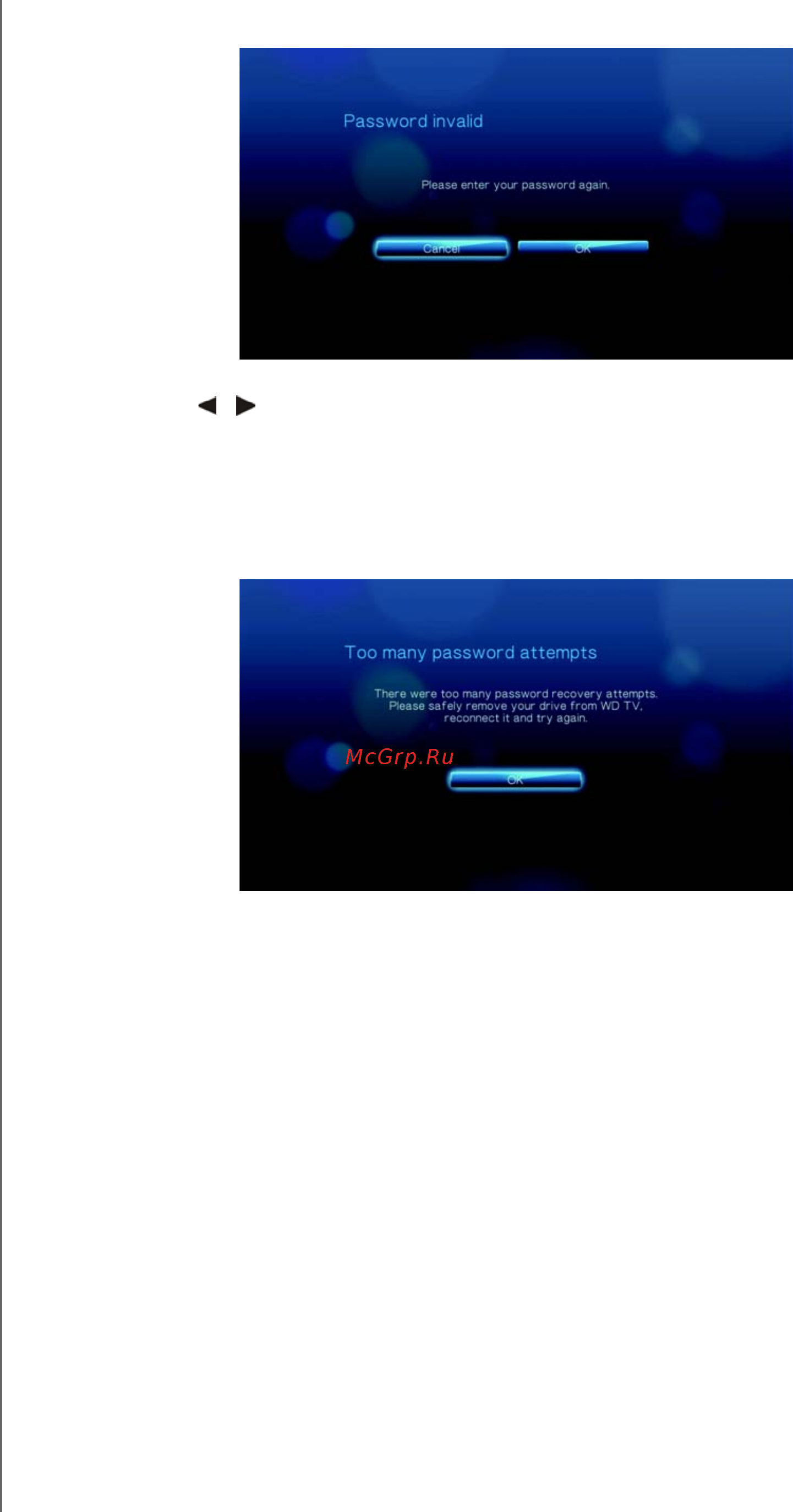 Western Digital WD TV LIVE Инструкция по эксплуатации онлайн [28/183] 17107