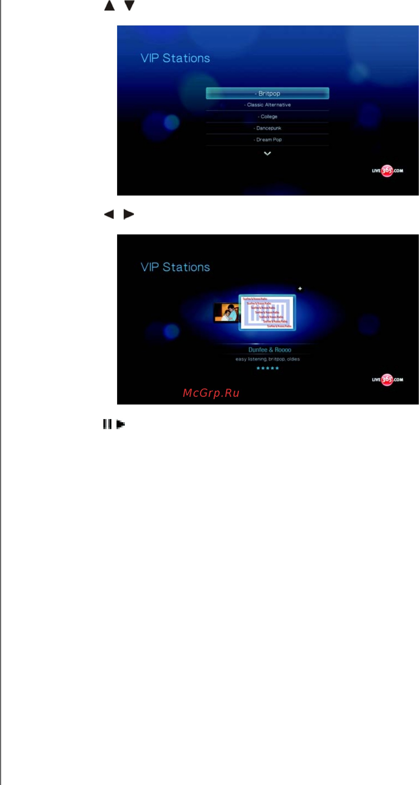 Western Digital WD TV LIVE [88/183] Поиск станций live365
