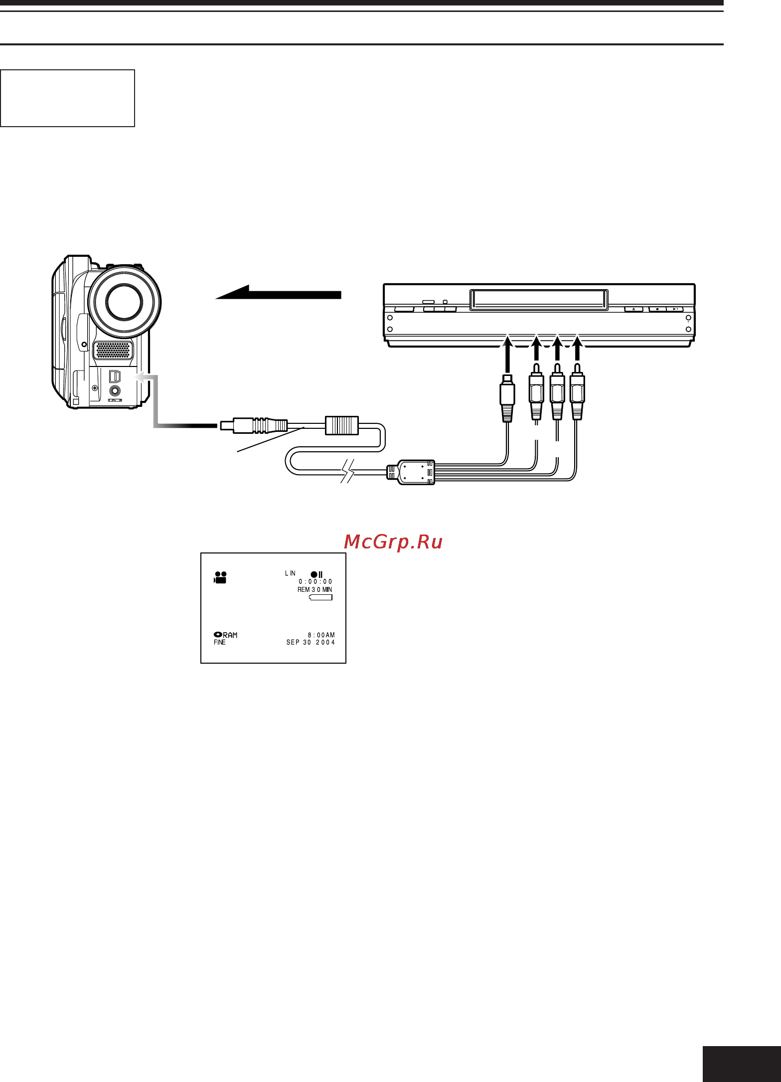 Panasonic VDR-M50GC Инструкция по эксплуатации онлайн [71/167] 17175
