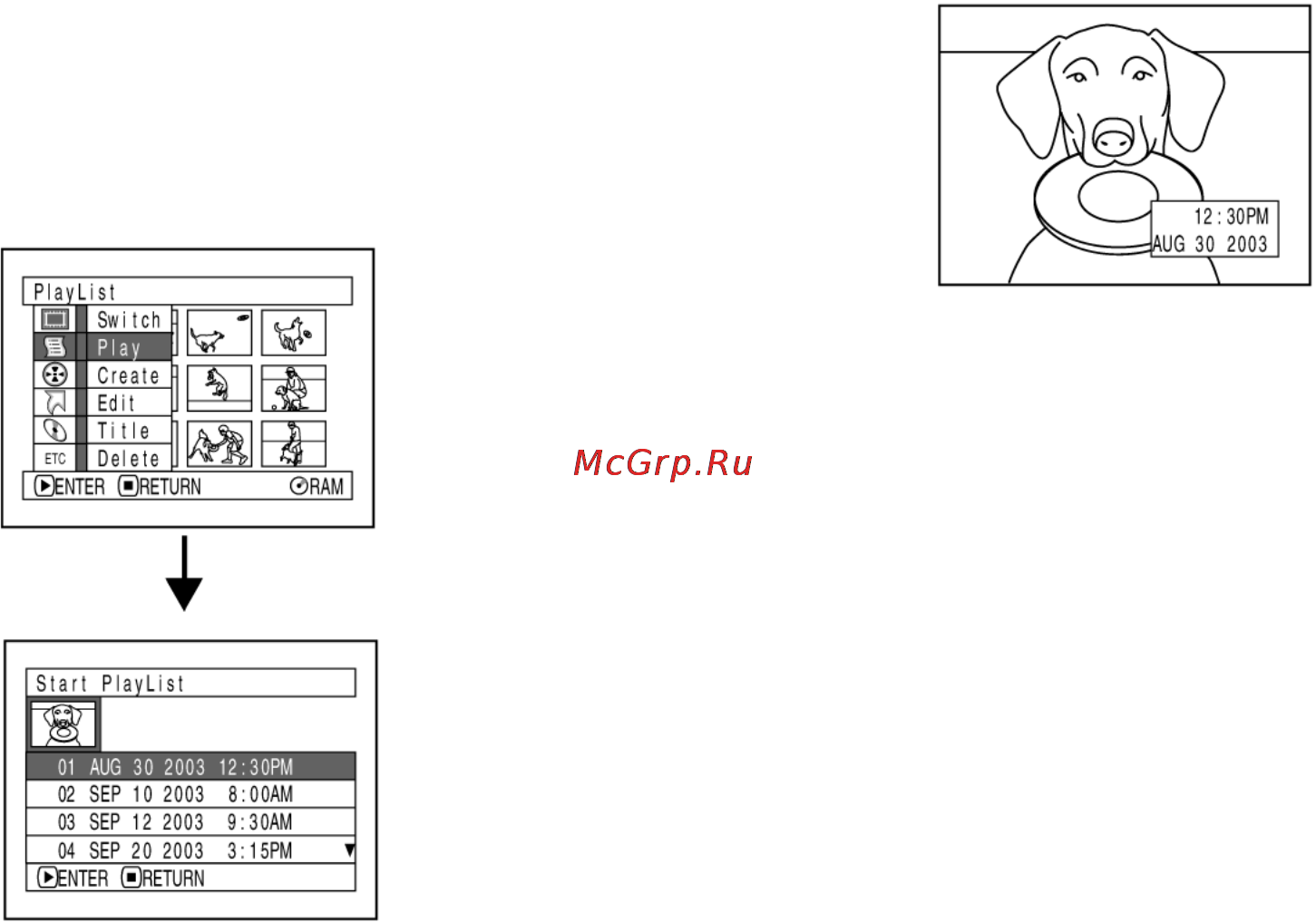 Panasonic VDR-M30EN [111/149] Ööööö редактирование списка воспроизведения