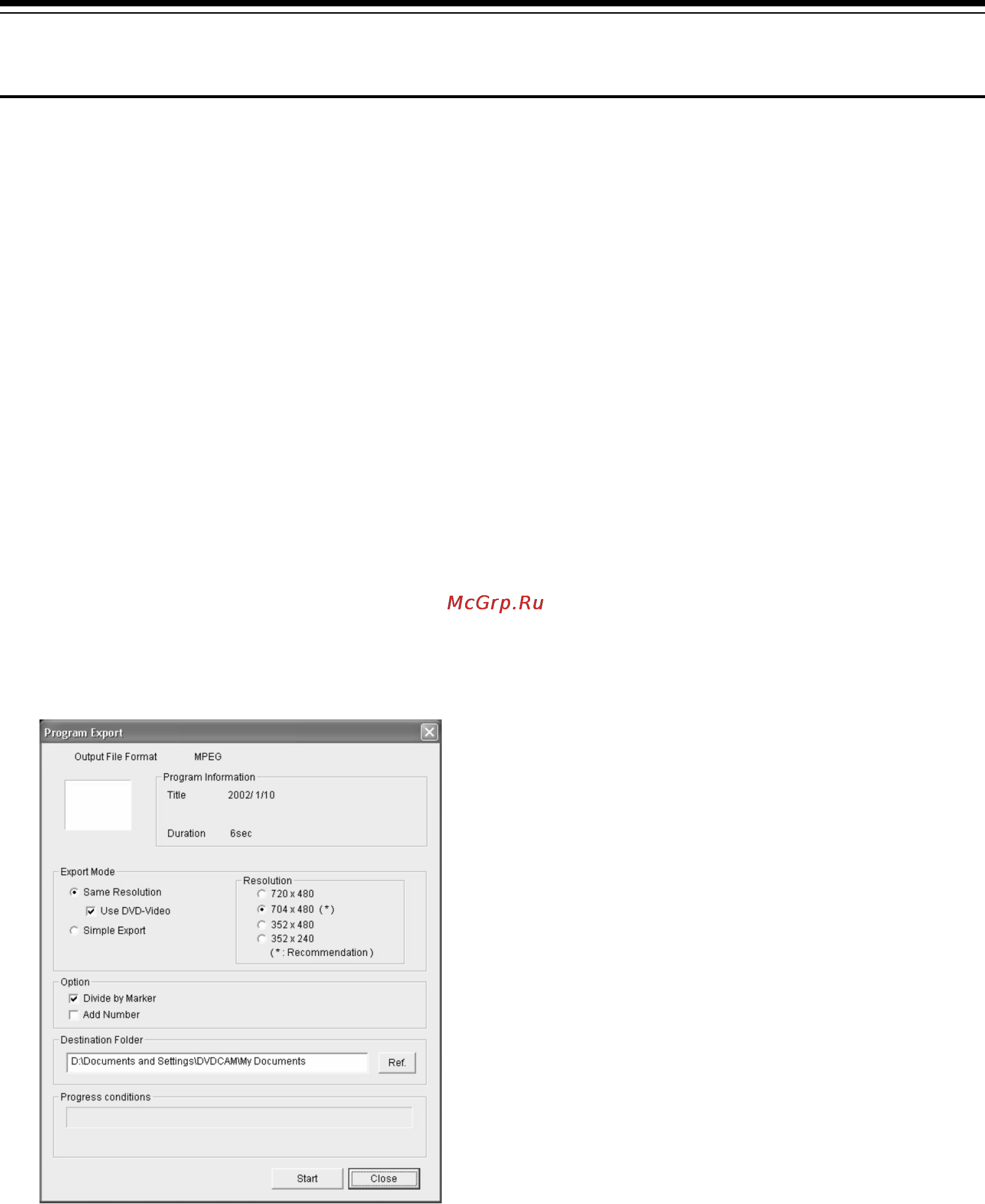 Panasonic VDR-M30EN [132/149] Копирование видеосюжетов отснятых на камеру с диска dvd ram в формат dvd video с помощью компьютера