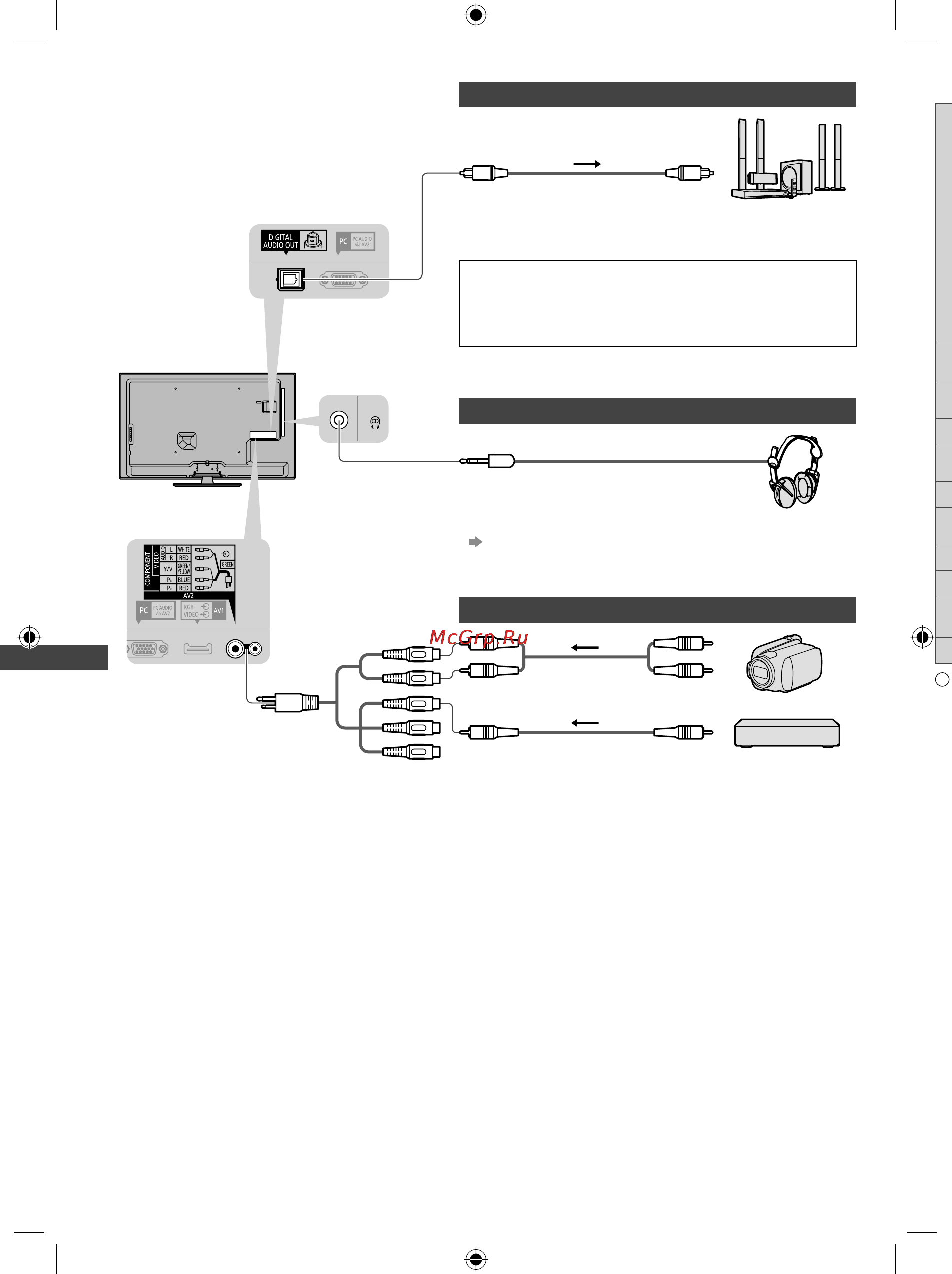 Panasonic VIERA TX-LR42E5 [78/96] Видеокамера игровая приставка